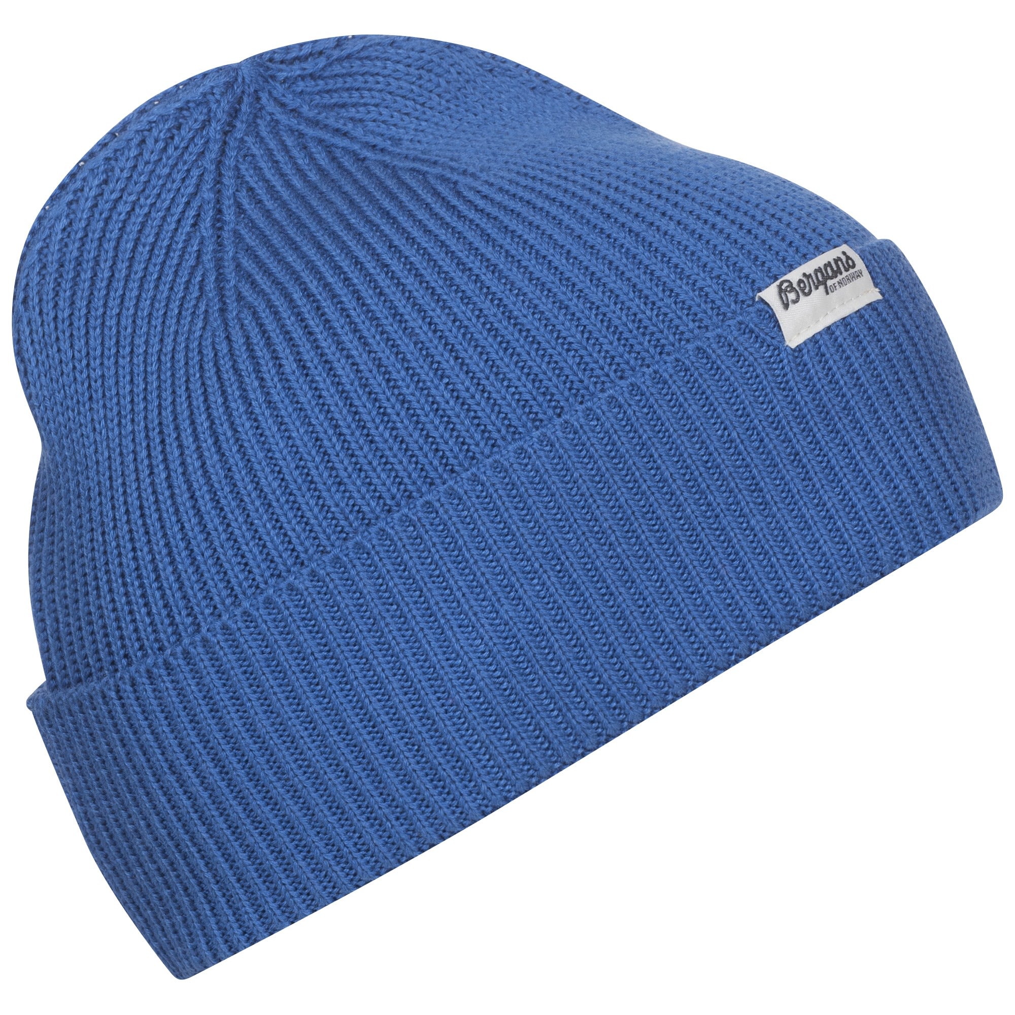 Bergans Allround Youth Beanie Blau- Merino Kopfbedeckungen- Grsse One Size - Farbe Strong Blue