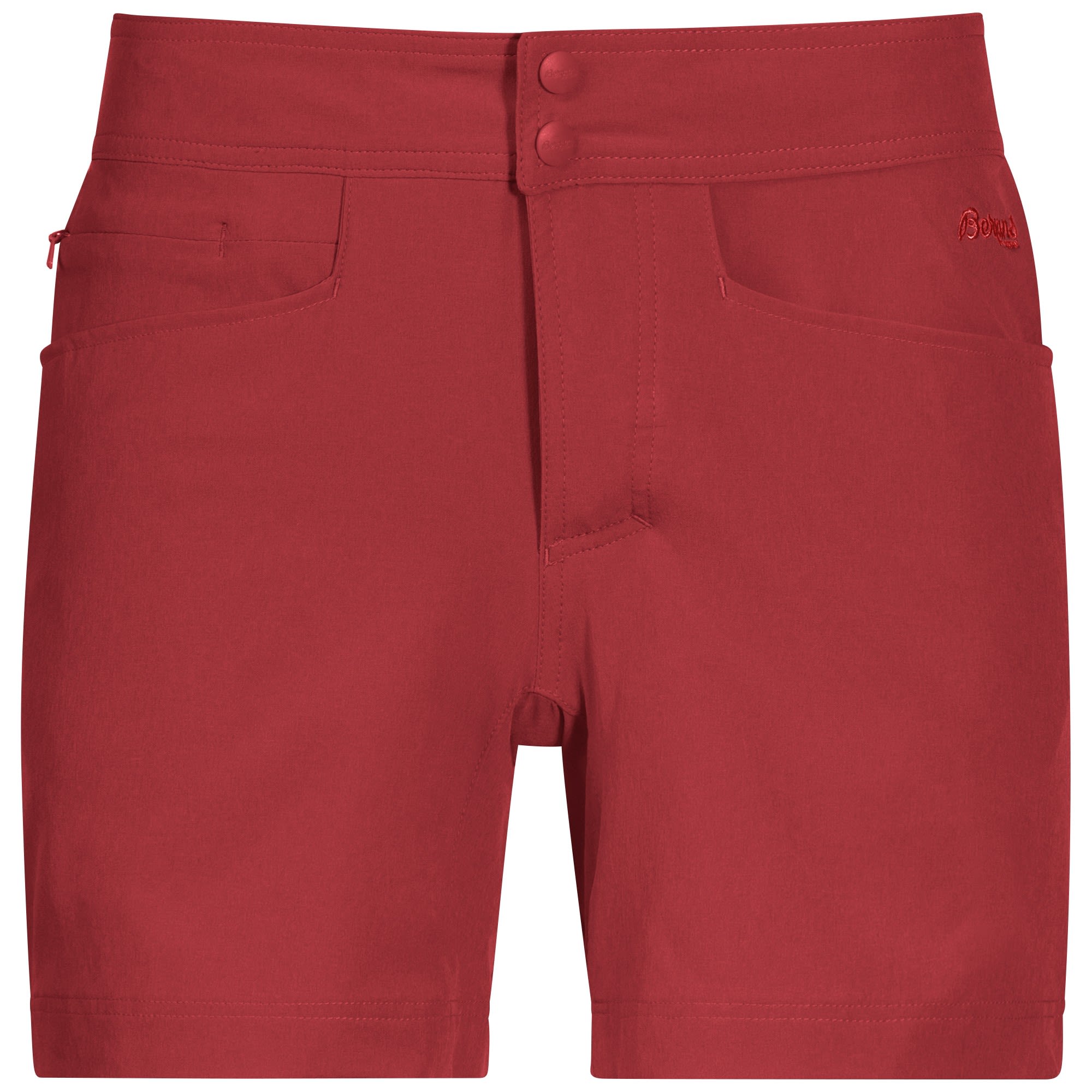 Bergans Cecilie Flex Shorts Rot- Female Shorts- Grsse XS - Farbe Energy Red