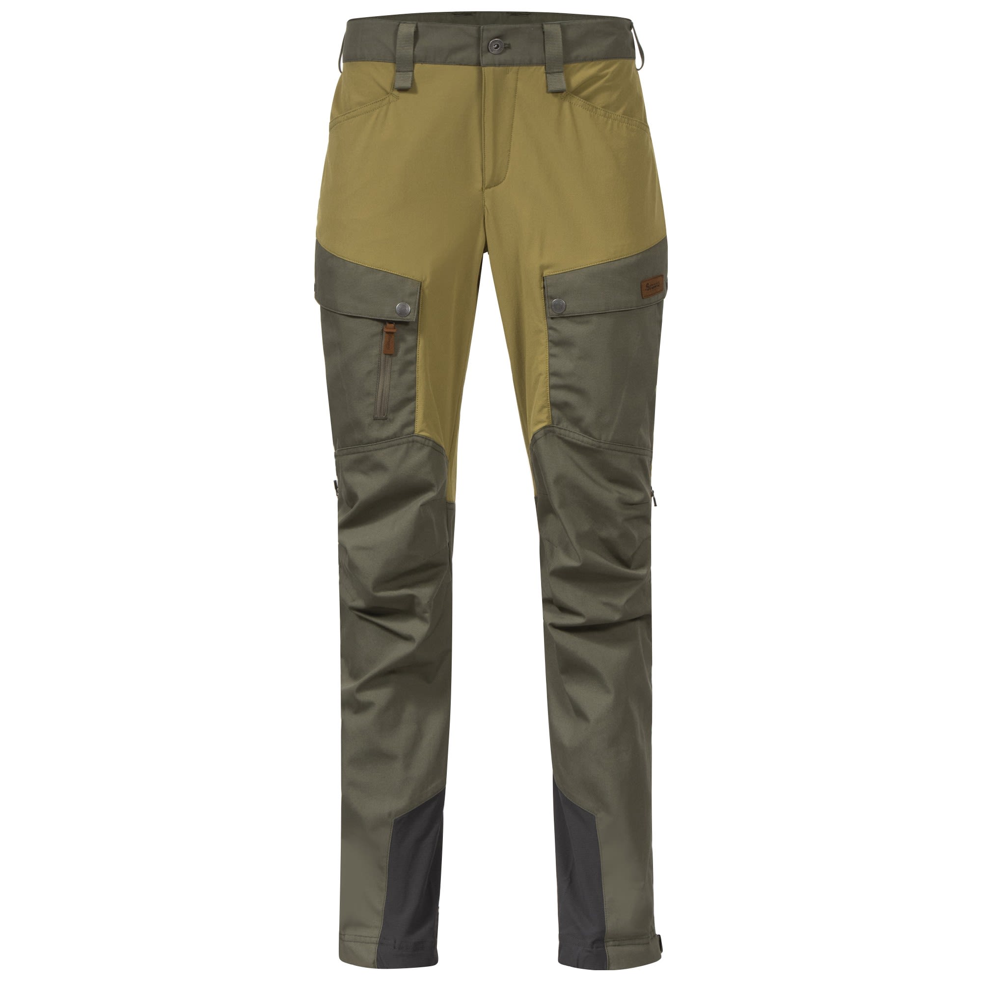 Bergans Nordmarka Favor Outdoor Pants Grn- Female Softshellhosen- Grsse 34 - Farbe Green Mud - Olive Green