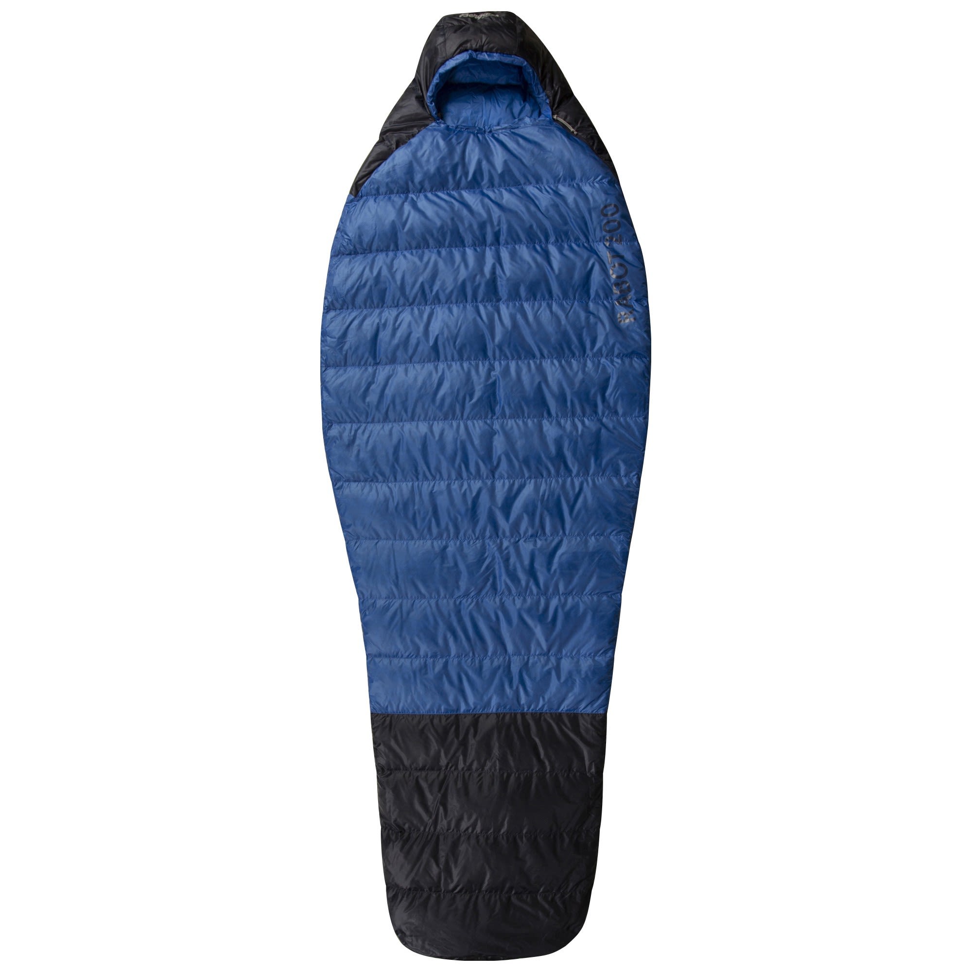 Bergans Rabot Down 200 Blau- Daunen Schlafscke- Grsse 230 cm - RV links - Farbe Navy - Strong Blue