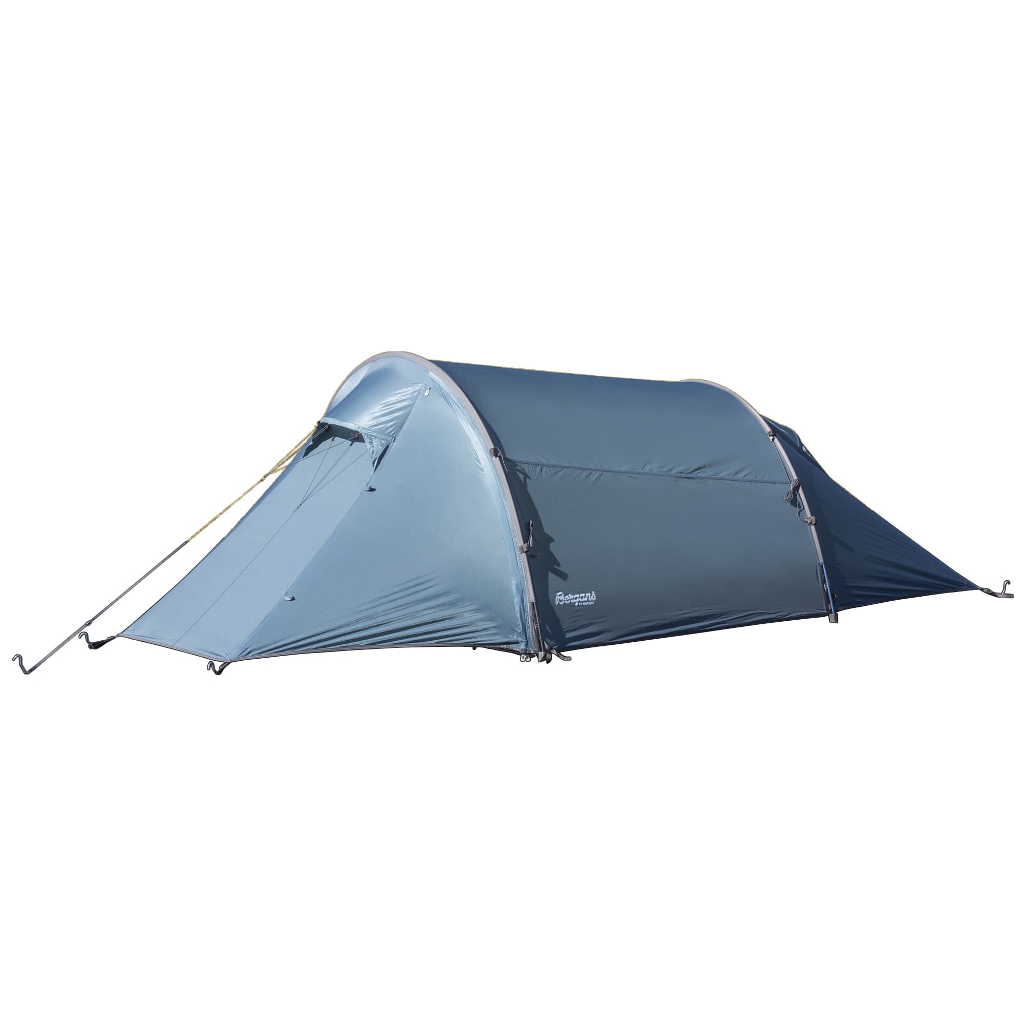 Bergans Trollhetta Tunnel 2-Persons Tent Blau- Tunnelzelte- Grsse 2 Personen - Farbe Light Fogblue