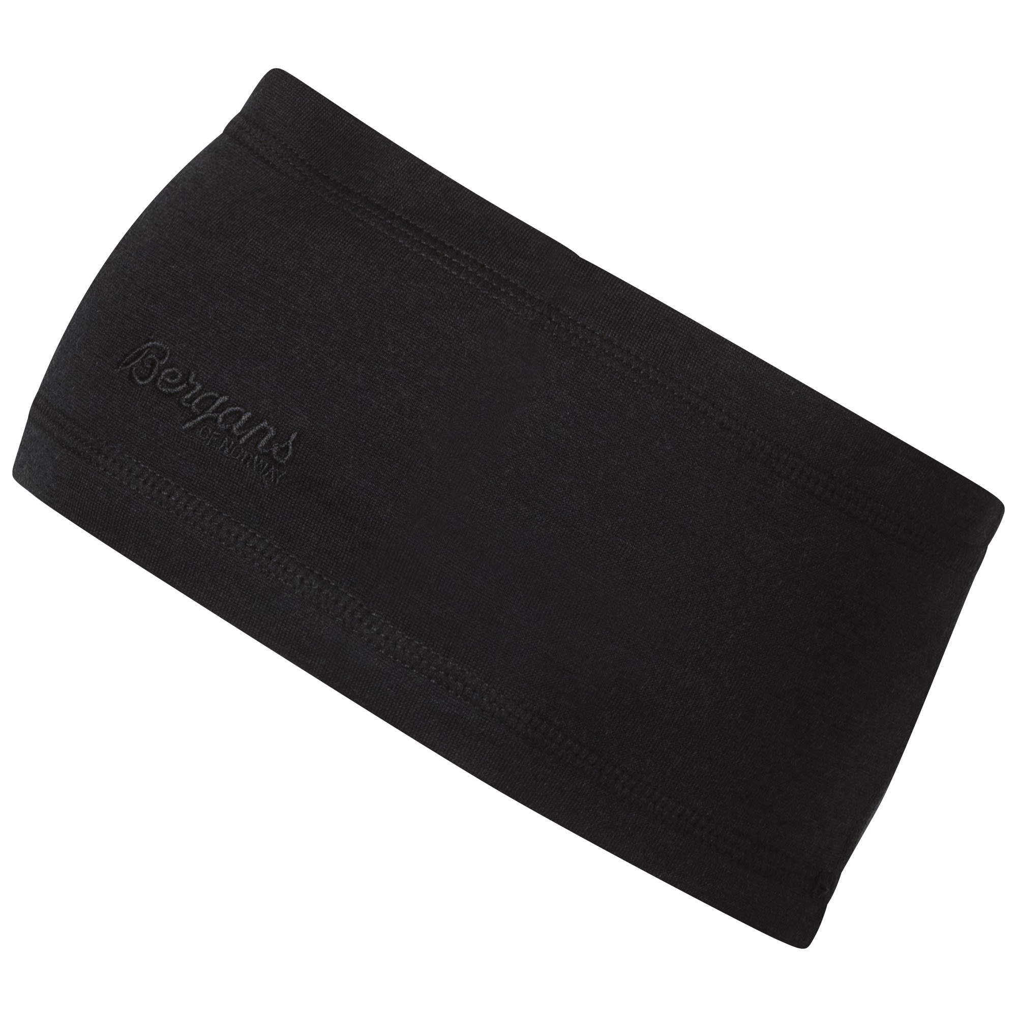 Bergans Wool Headband Schwarz- Merino Mtzen und Stirnbnder- Grsse 56 - Farbe Black