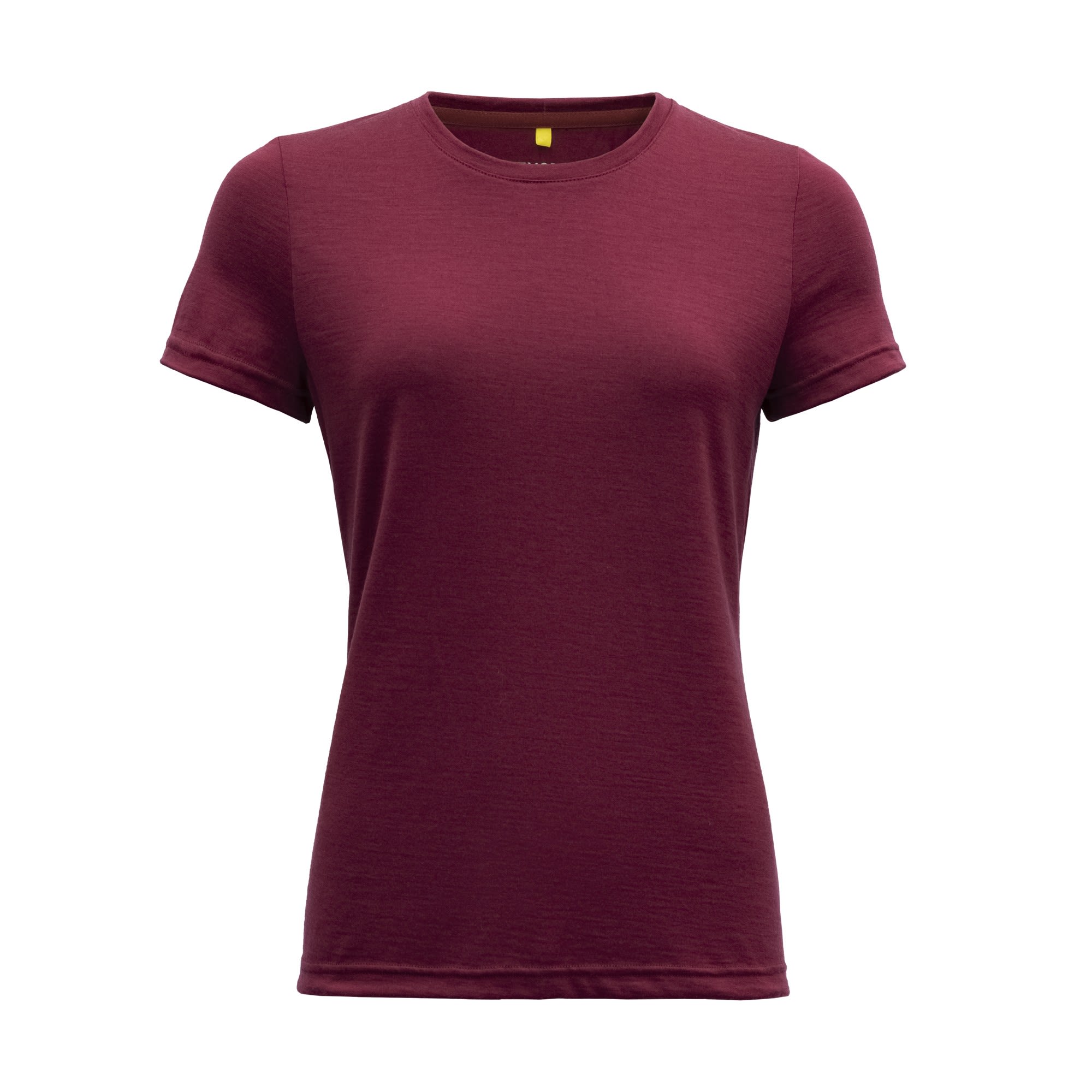 Devold Eika Merino 150 Tee Rot- Female Merino T-Shirts- Grsse XS - Farbe Beetroot