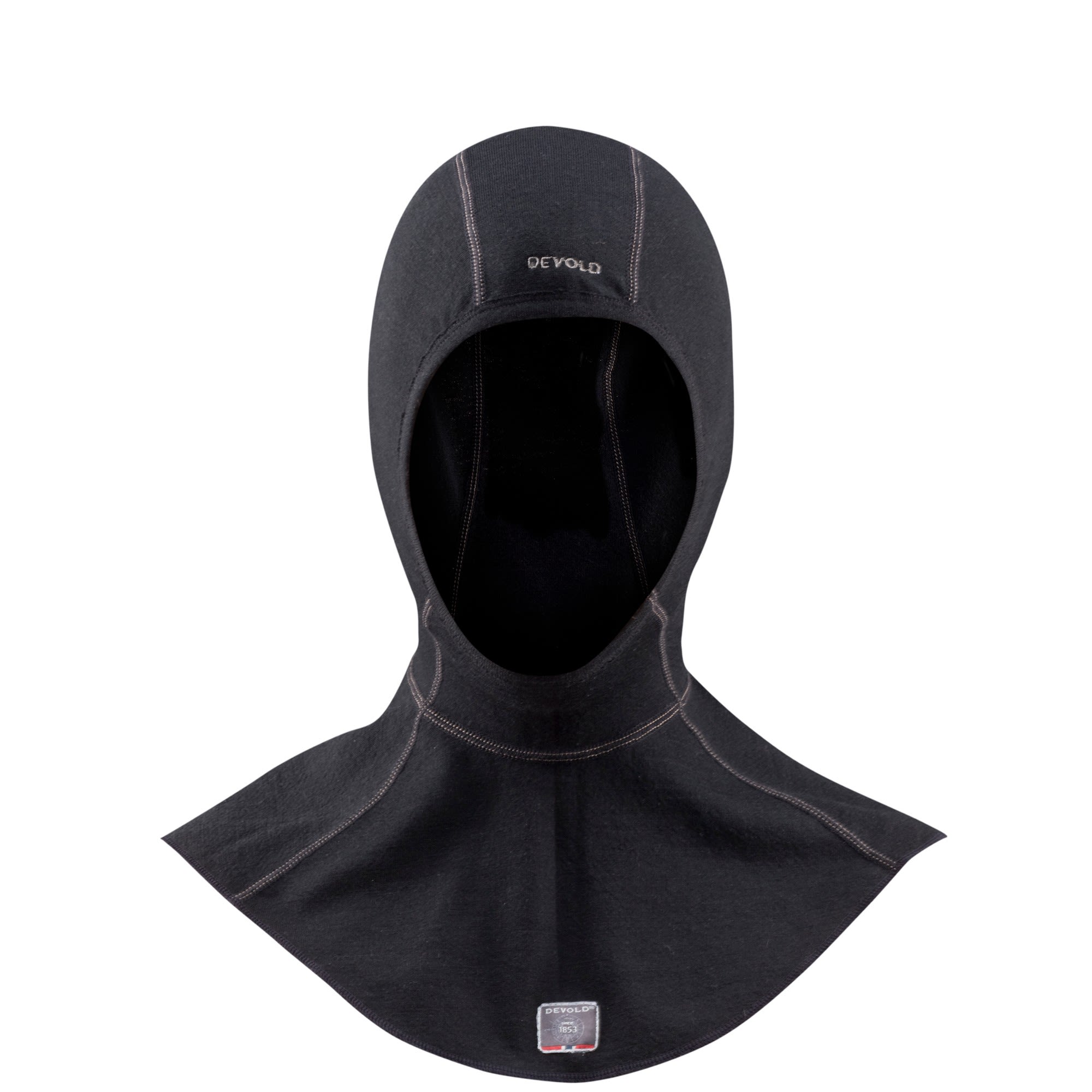 Devold Expedition Merino 235 Balaclava Schwarz- Merino Sturmhauben- Grsse One Size - Farbe Black