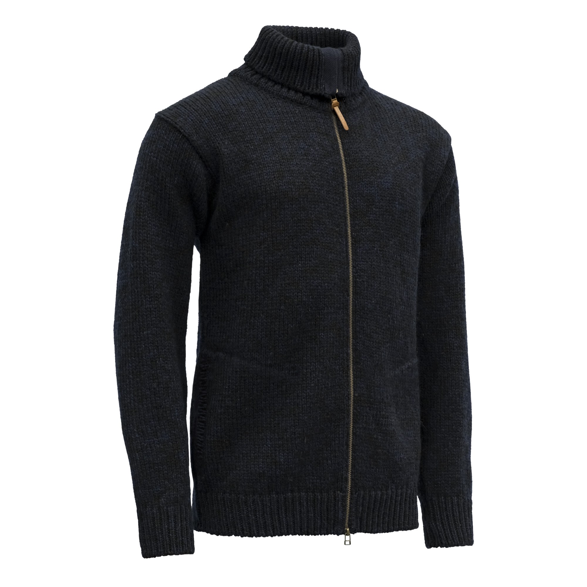 Devold Originals Nansen Zip Cardigan High Neck Blau- Sweaters und Hoodies- Grsse S - Farbe Navy