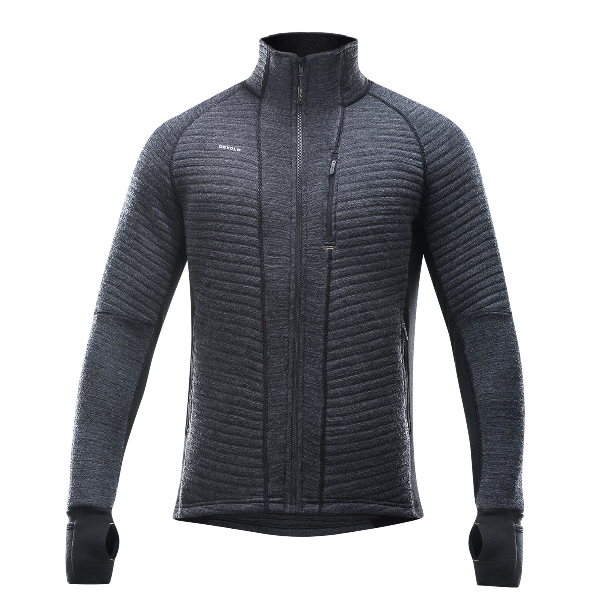 Devold Tinden Spacer Merino Jacket Grau- Male Merino Winterjacken- Grsse S - Farbe Anthracite