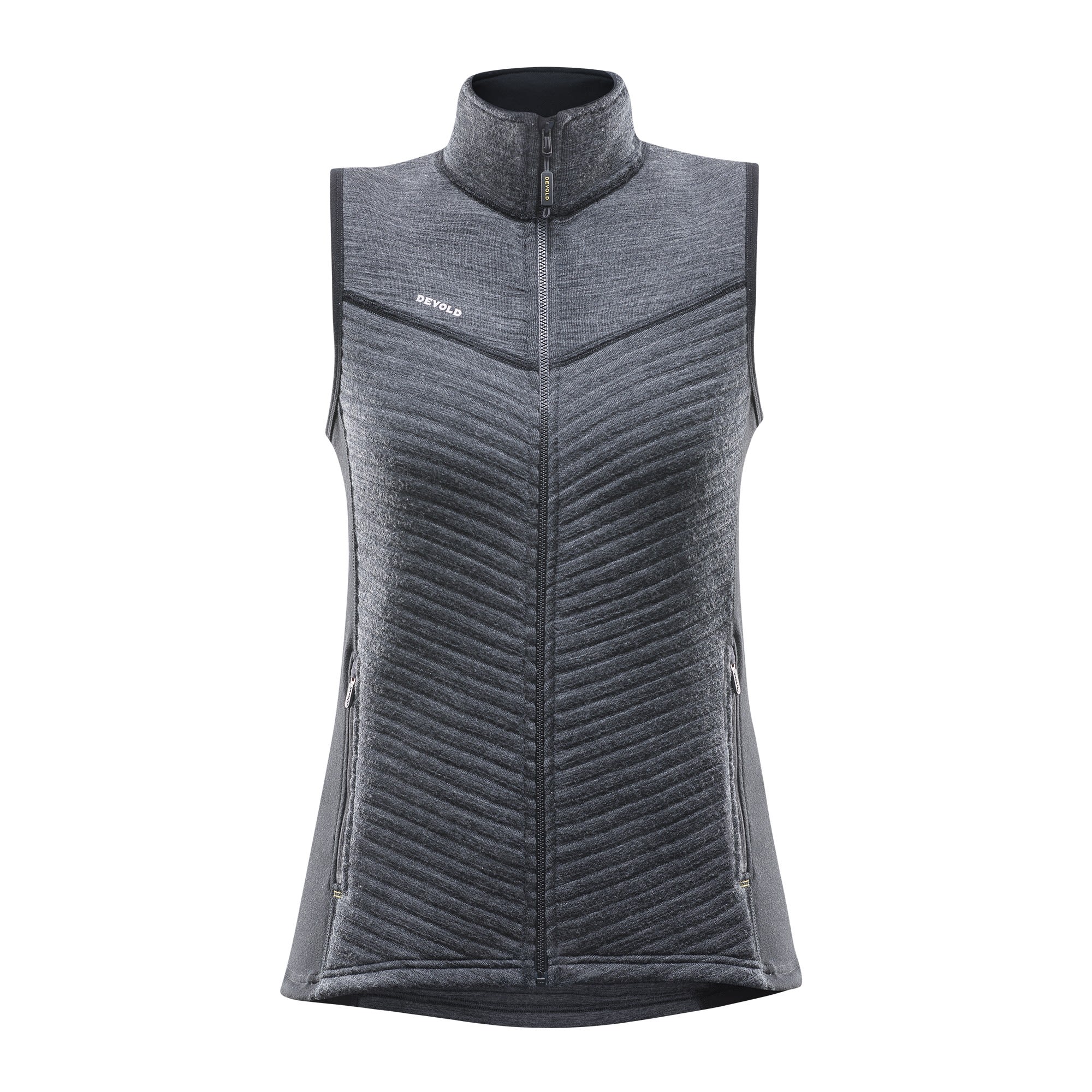 Devold Tinden Spacer Merino Vest Grau- Female Merino Westen- Grsse XS - Farbe Anthracite