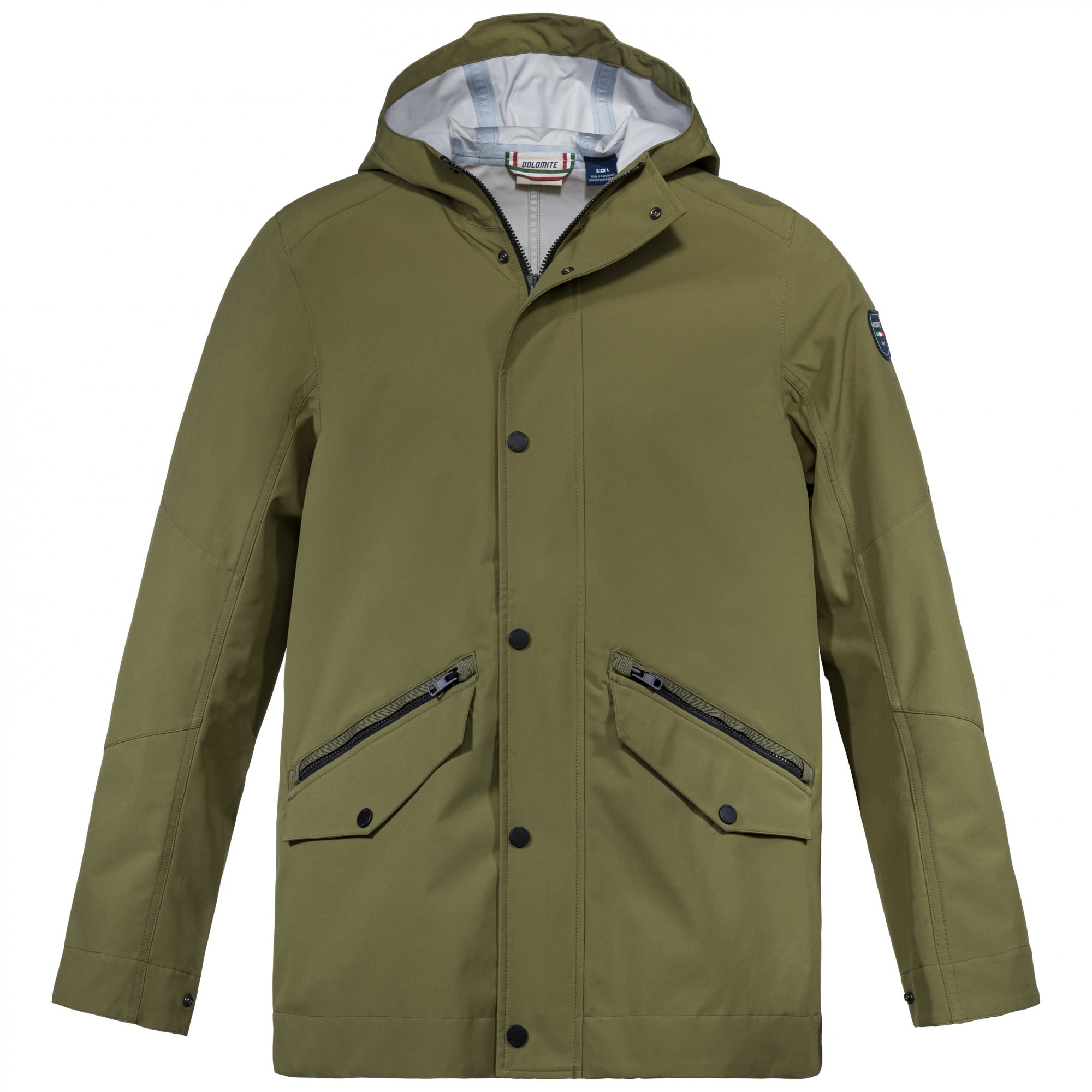 Dolomite Dobbiaco Light Parka Grn- Male Freizeitmntel- Grsse S - Farbe Chalice Khaki Green