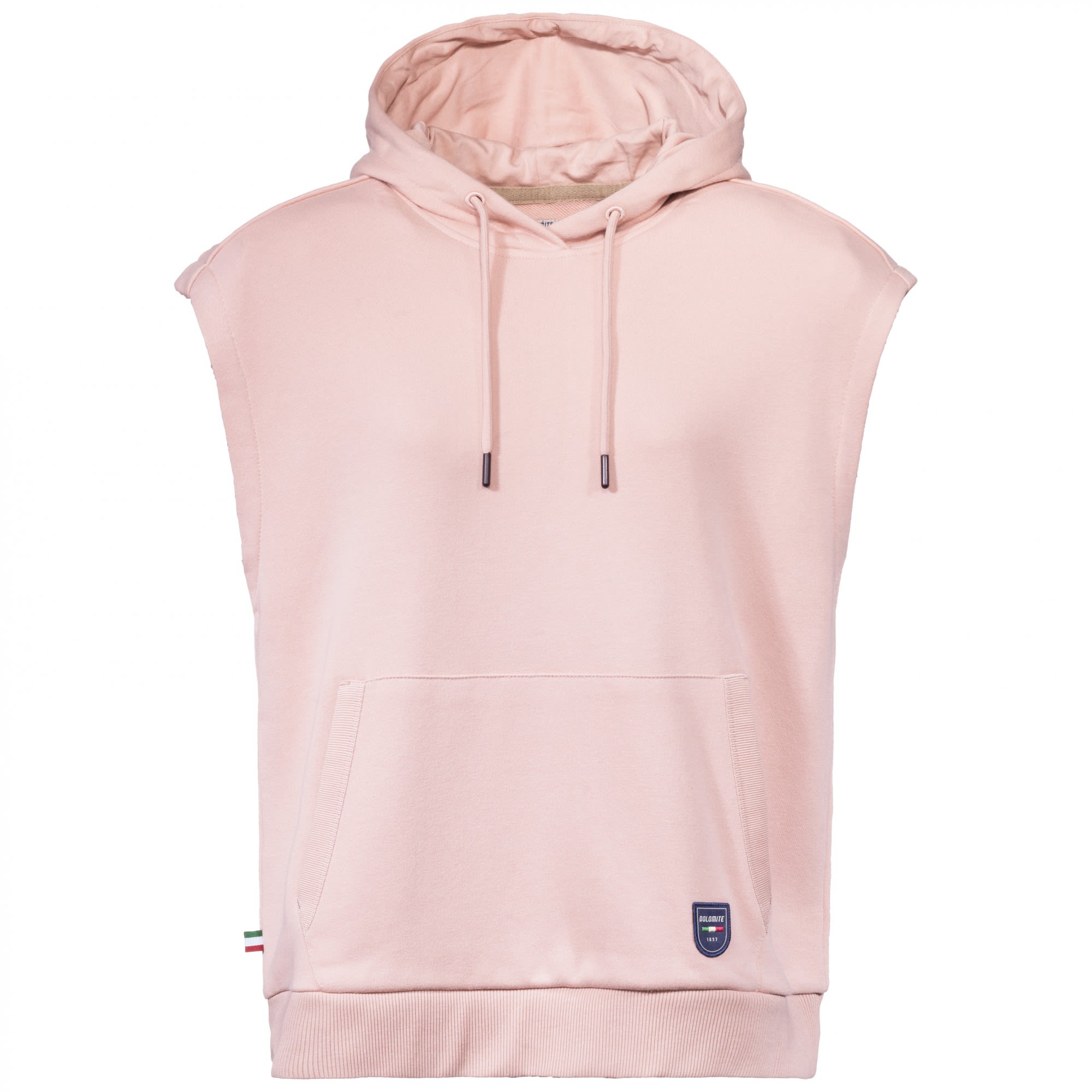 Dolomite Gardena Hoody Fleece Vest Pink- Female Westen- Grsse XS - Farbe Blast Beige