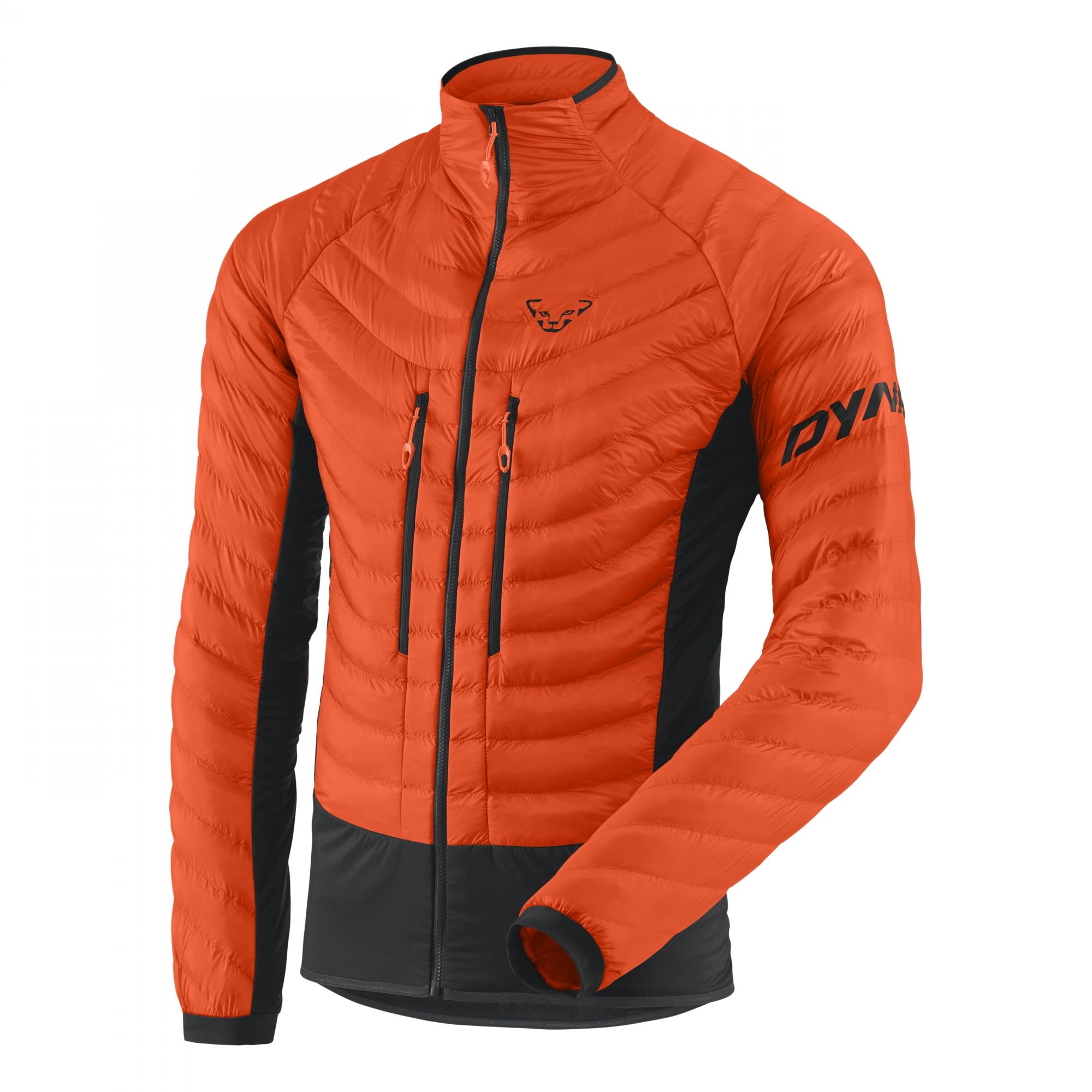 Dynafit TLT Light Insulation Jacket Colorblock - Orange - Schwarz- Male Daunen Isolationsjacken- Grsse S - Farbe Dawn