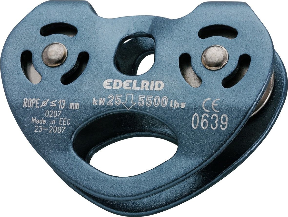 Edelrid Rail Blau- Kletterzubehr- Grsse One Size - Farbe Titan