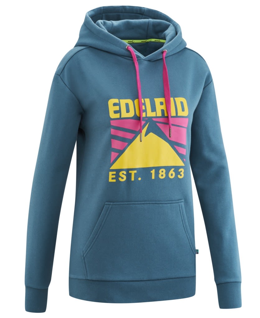 Edelrid Spotter Hoody Blau- Female Sweaters und Hoodies- Grsse S - Farbe Petrol