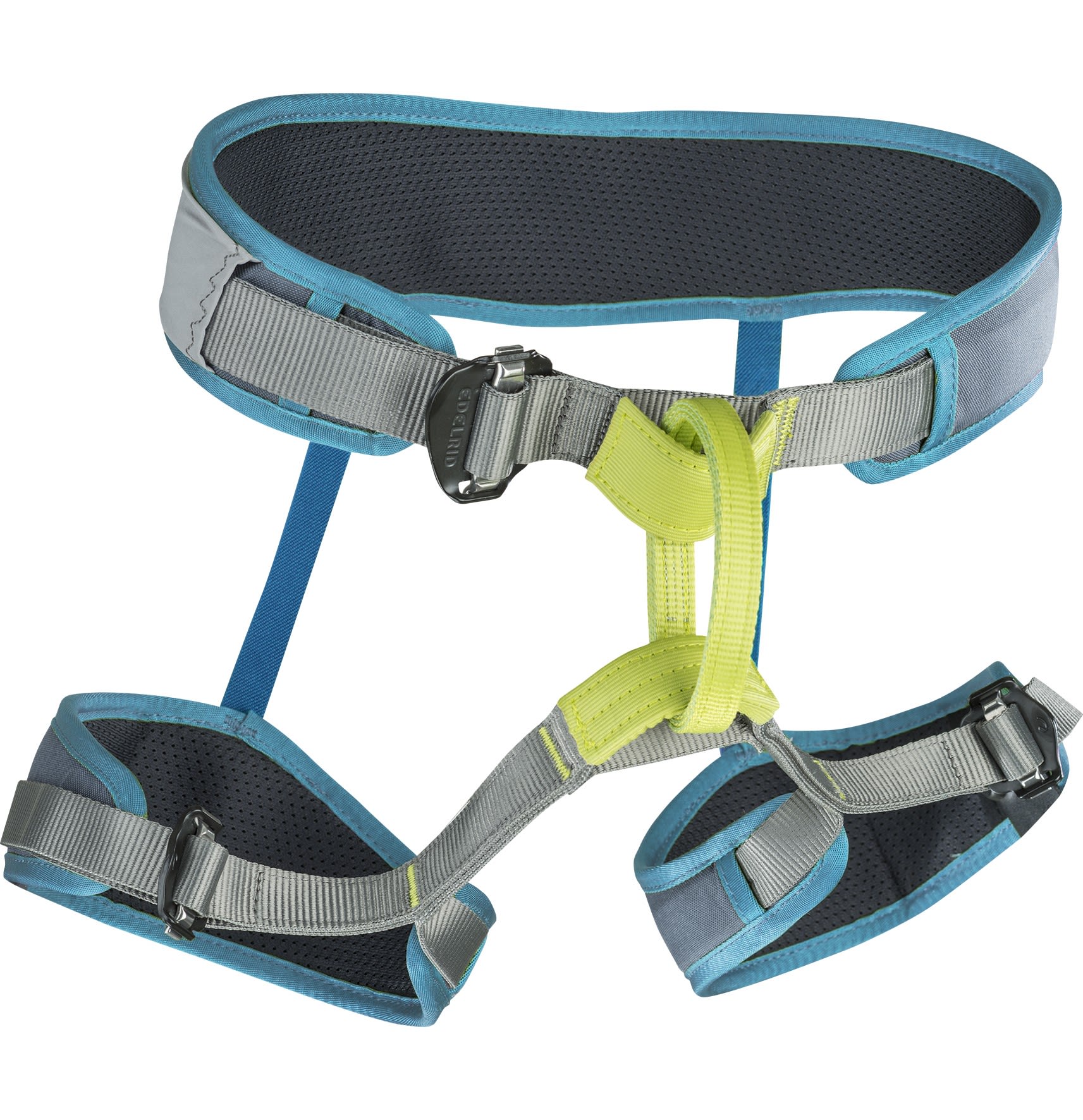 Edelrid Zack Gym Blau - Grau- Sitzgurte- Grsse S-M - Farbe Turquoise