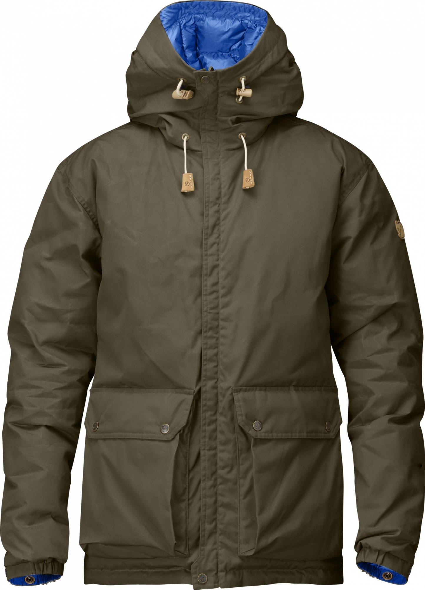 Fjllrven Down Jacket No- 16 Blau - Oliv- Male G-1000(R) Isolationsjacken- Grsse XS - Farbe Dark Olive