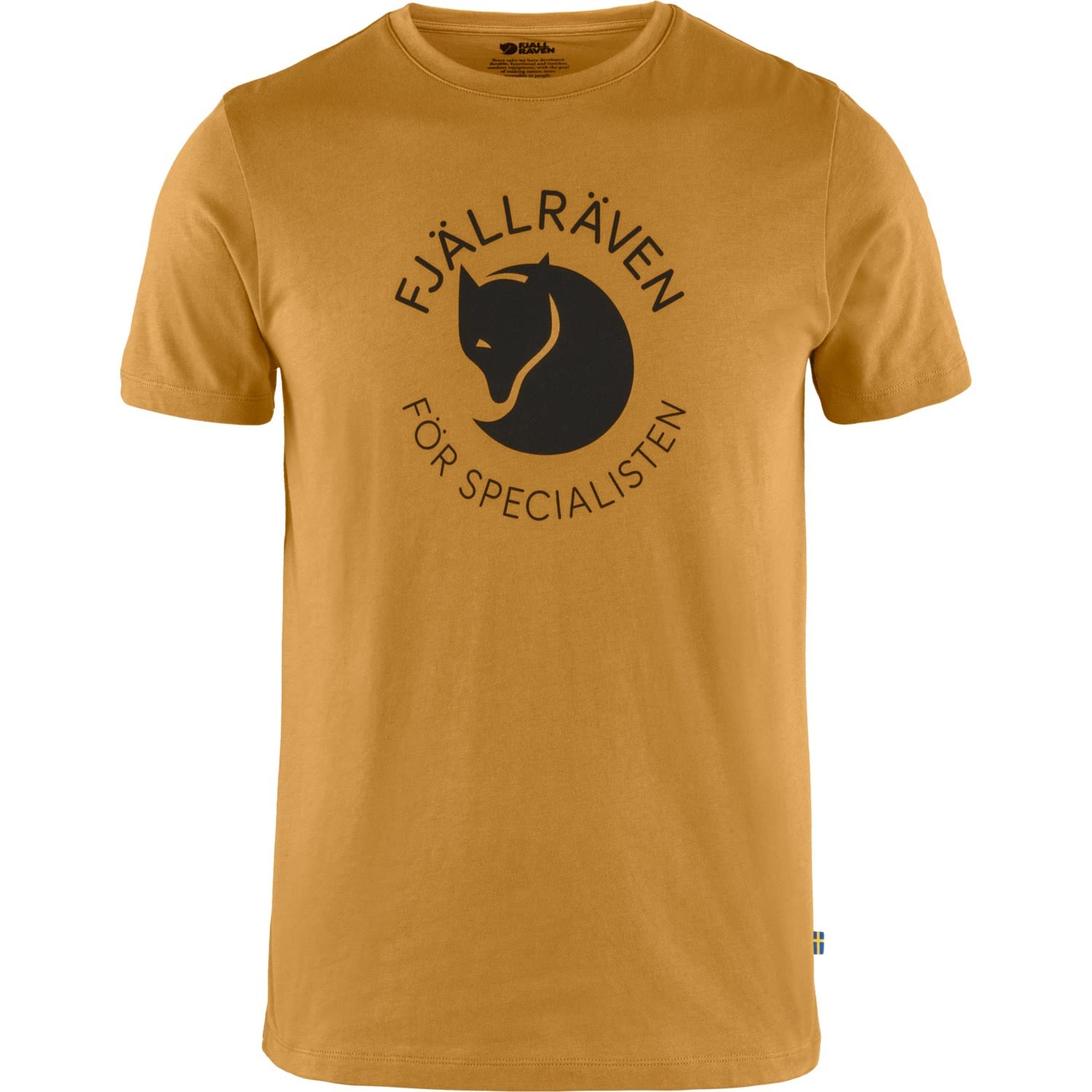 Fjllrven Fox T-Shirt Gelb- Male T-Shirts- Grsse S - Farbe Acorn