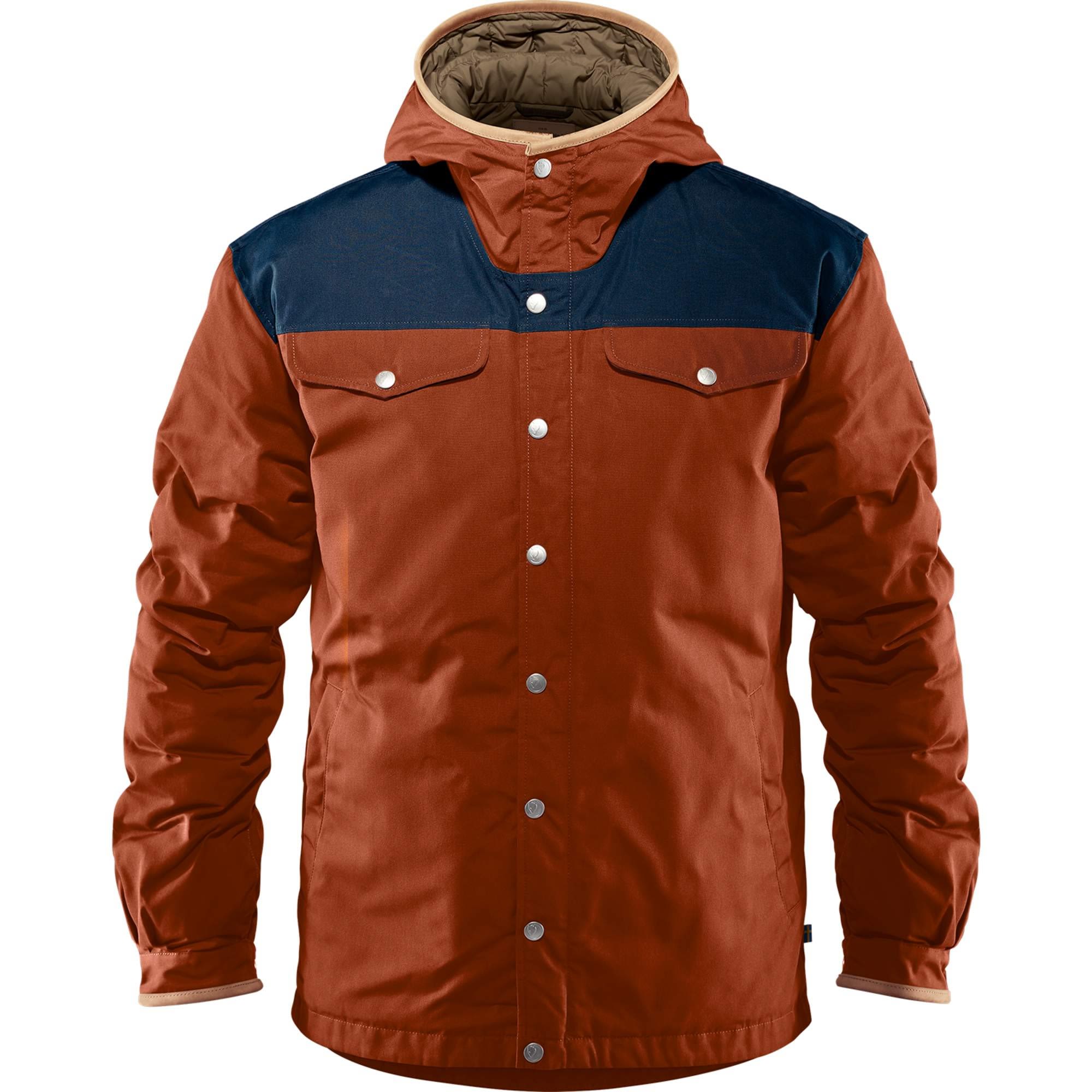 Fjllrven Greenland No-1 Down Jacket Orange- Male G-1000(R) Freizeitjacken- Grsse XXL - Farbe Autumn Leaf - Night Sky