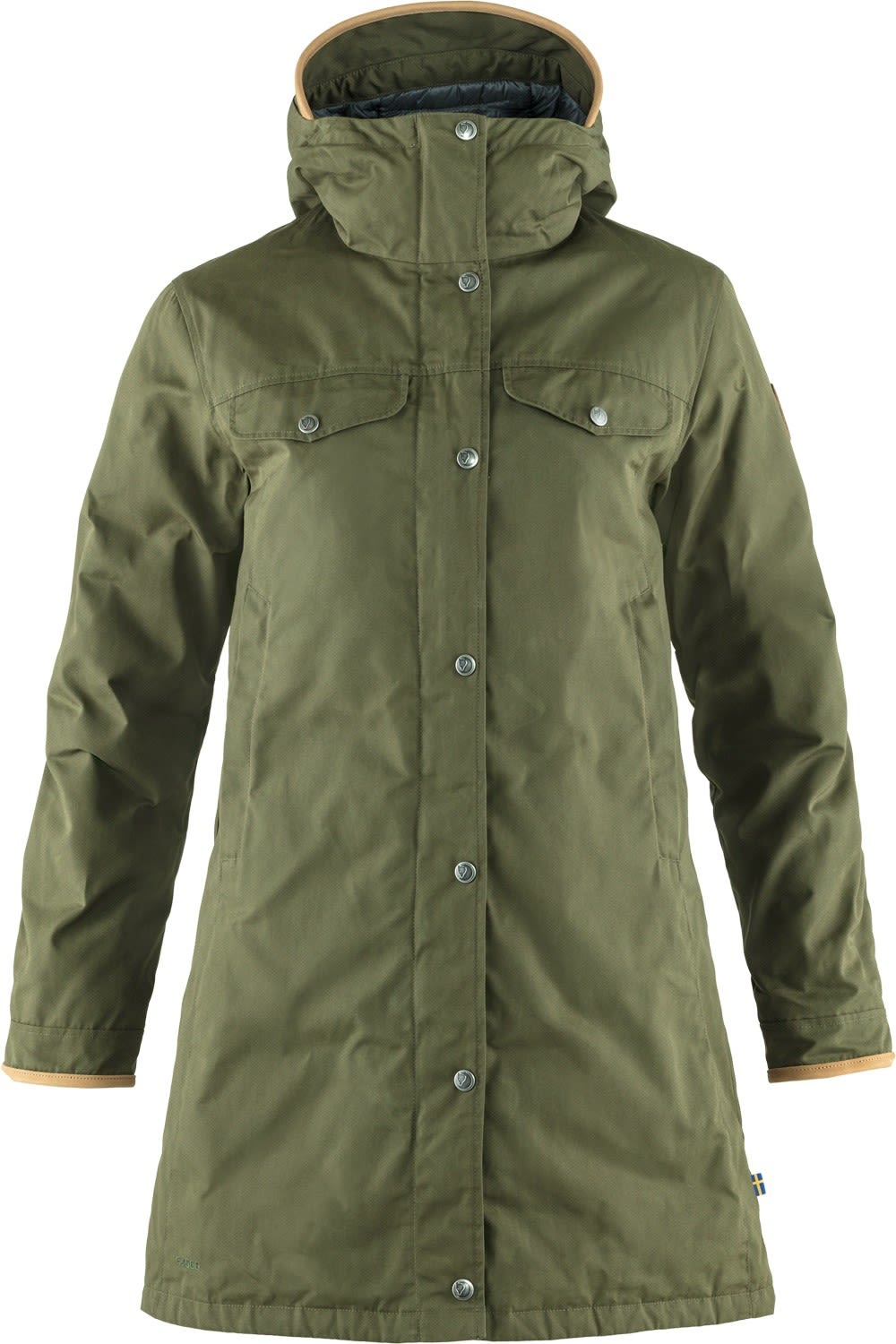 Fjllrven Greenland No-1 Down Parka Grn- Female G-1000(R) Wintermntel- Grsse M - Farbe Laurel Green