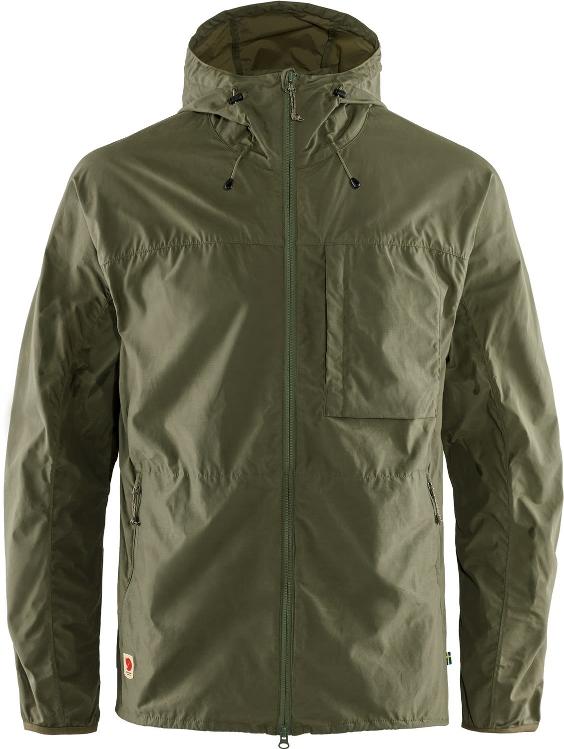 Fjllrven High Coast Wind Jacket Grn- Male Anoraks- Grsse M - Farbe Green