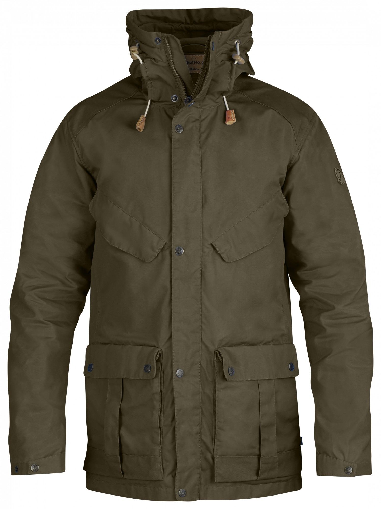 Fjllrven Jacket No- 68 Oliv- Male G-1000(R) Jacken- Grsse XS - Farbe Dark Olive