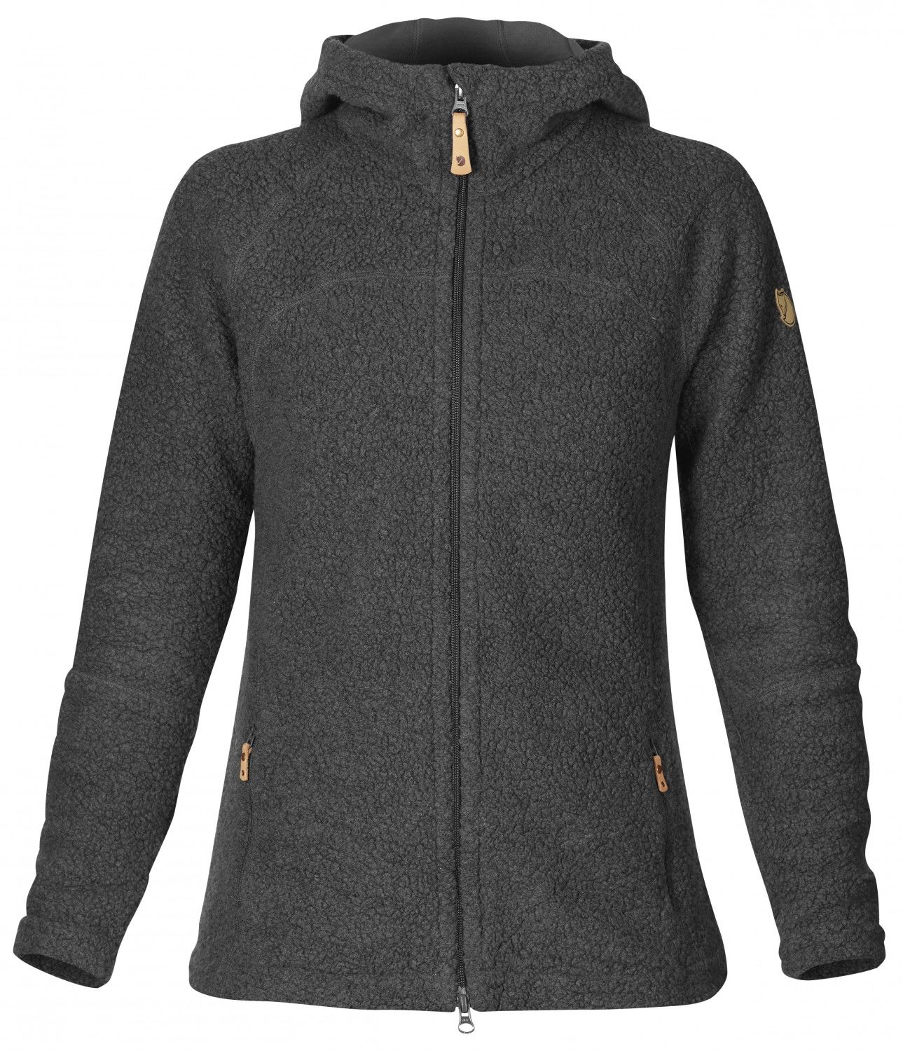 Fjllrven Kaitum Fleece Grau- Female Anoraks- Grsse XXS - Farbe Dark Grey