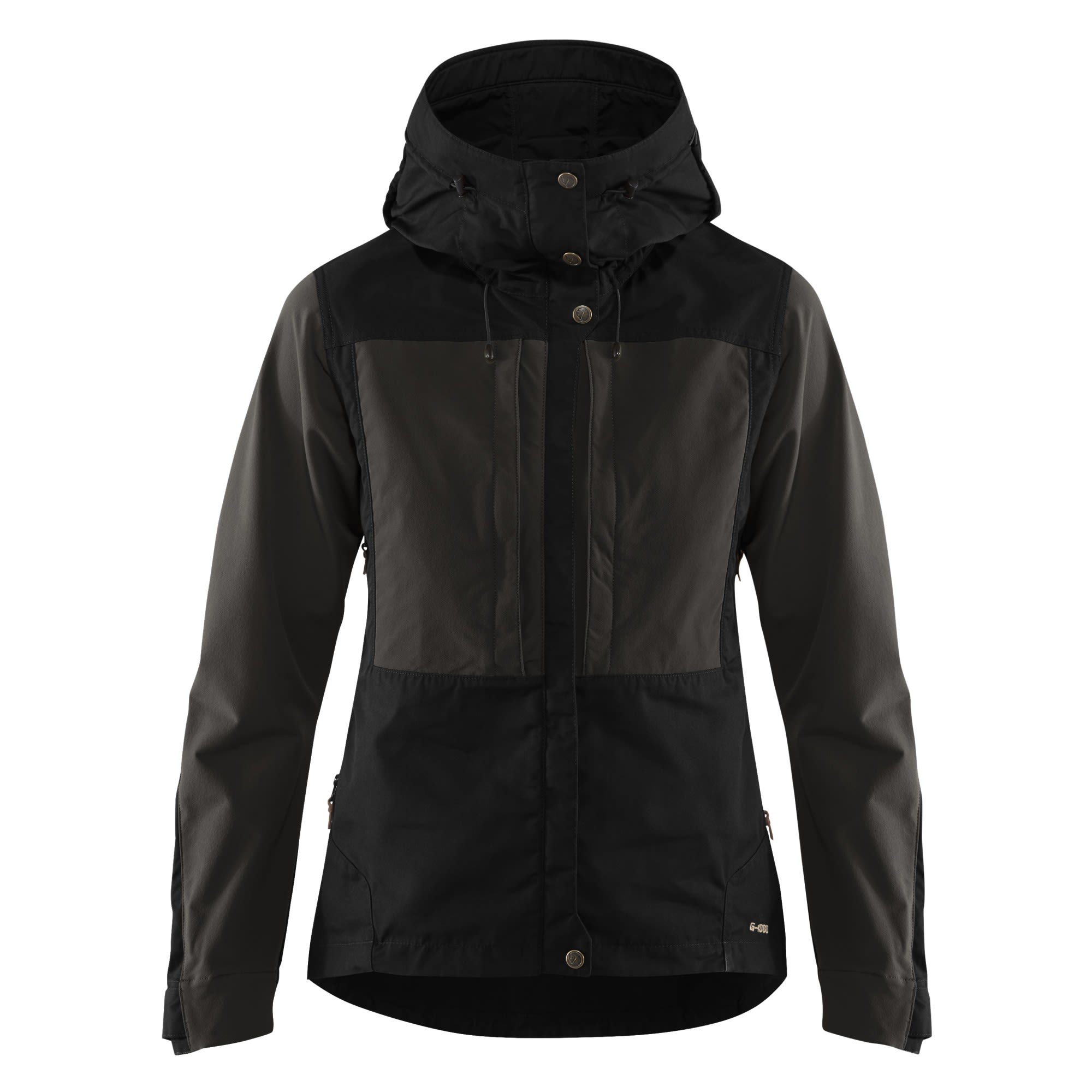 Fjllrven Keb Jacket Colorblock - Grau- Female G-1000(R) Jacken- Grsse XS - Farbe Black