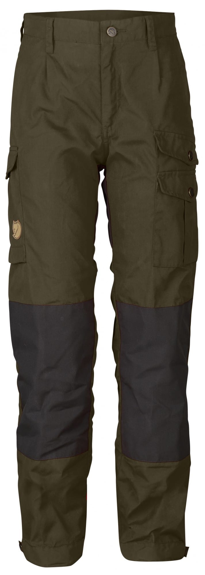 Fjllrven Kids Vidda Trousers Grn- G-1000(R) Softshellhosen- Grsse 116 - Farbe Dark Olive