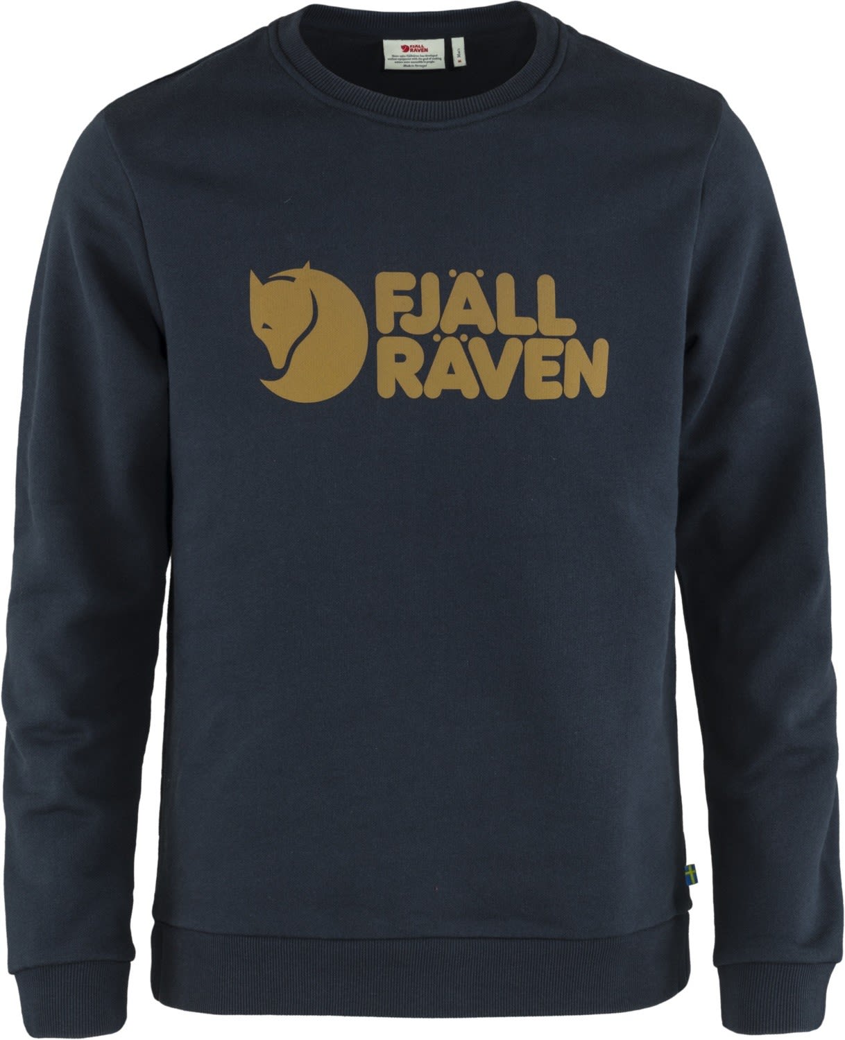 Fjllrven Logo Sweater Blau- Male Pullover- Grsse S - Farbe Dark Navy