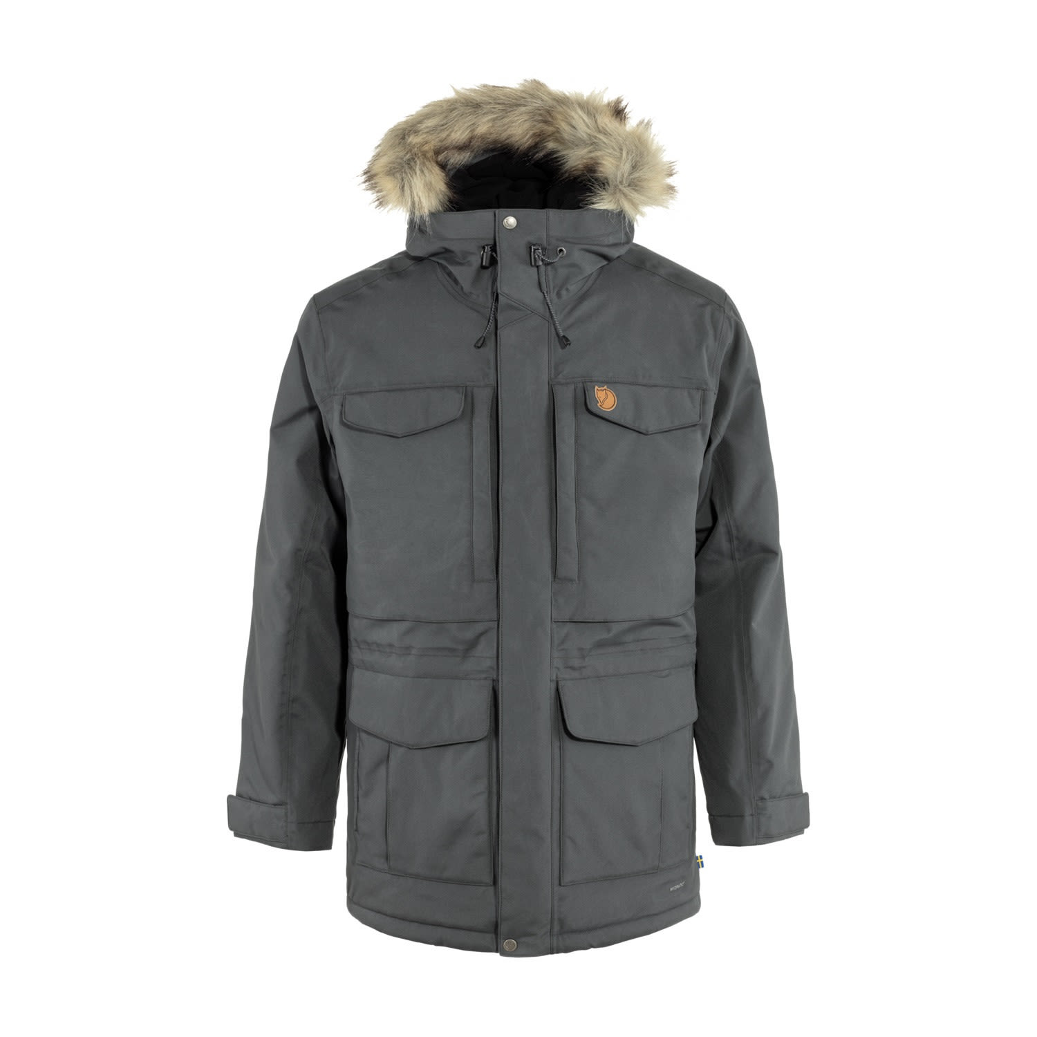 Fjllrven Nuuk Parka Grau- Male Parkas- Grsse M - Farbe Basalt