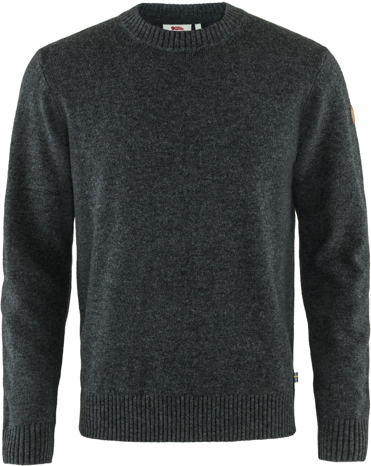 Fjllrven vik Round-Neck Sweater Grau- Male G-1000(R) Freizeitpullover- Grsse S - Farbe Dark Grey