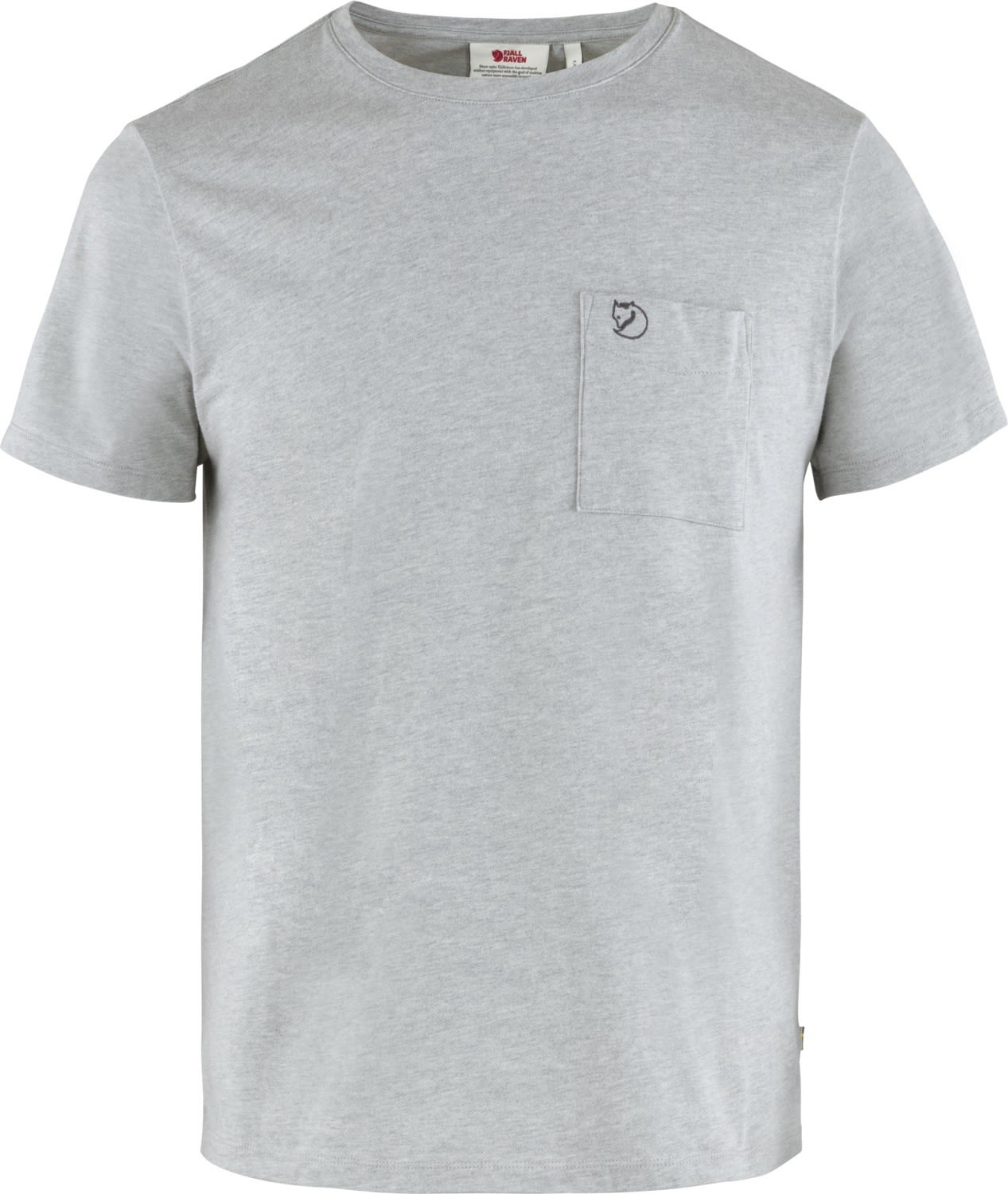 Fjllrven vik T-Shirt Grau- Male T-Shirts- Grsse L - Farbe Grey - Melange