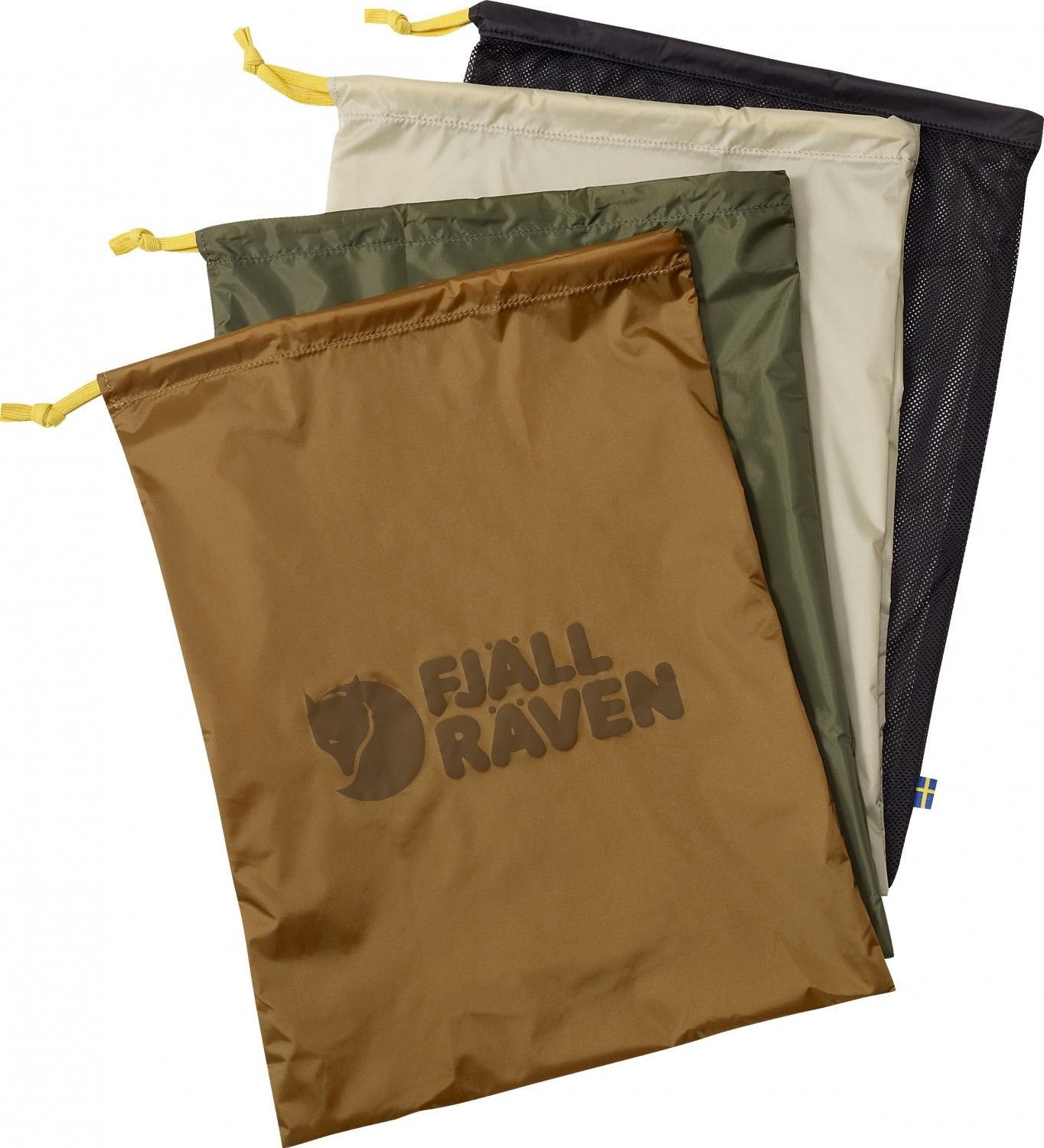 Fjllrven Packbags Braun - Grn - Schwarz - Weiss- Regenhllen und Zubehr- Grsse One Size - Farbe Earth