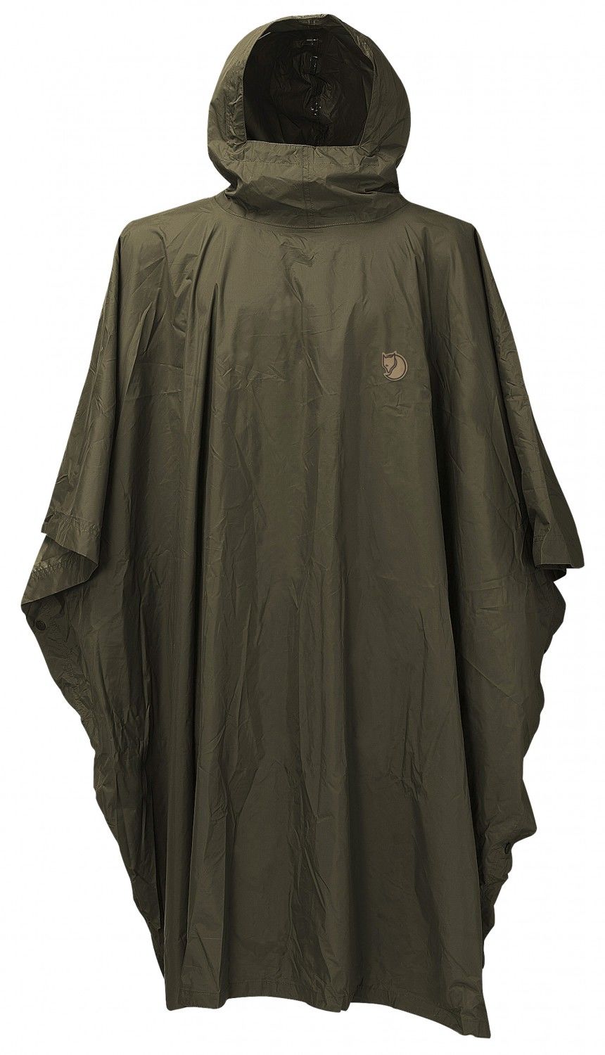 Fjllrven Poncho Grn- Windbreaker- Grsse One Size - Farbe Dark Olive