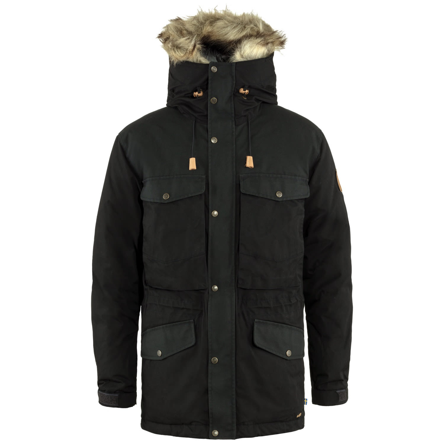 Fjllrven Singi Down Jacket Schwarz- Male G-1000(R) Anoraks- Grsse S - Farbe Black