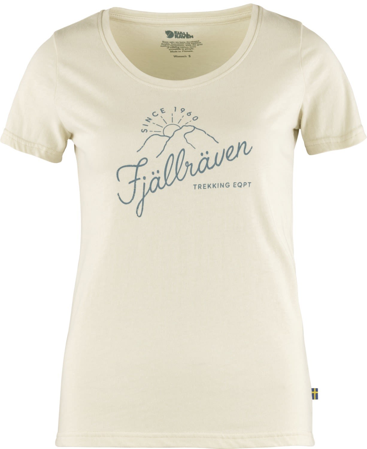 Fjllrven Sunrise T-Shirt Beige- Female T-Shirts- Grsse S - Farbe Chalk White