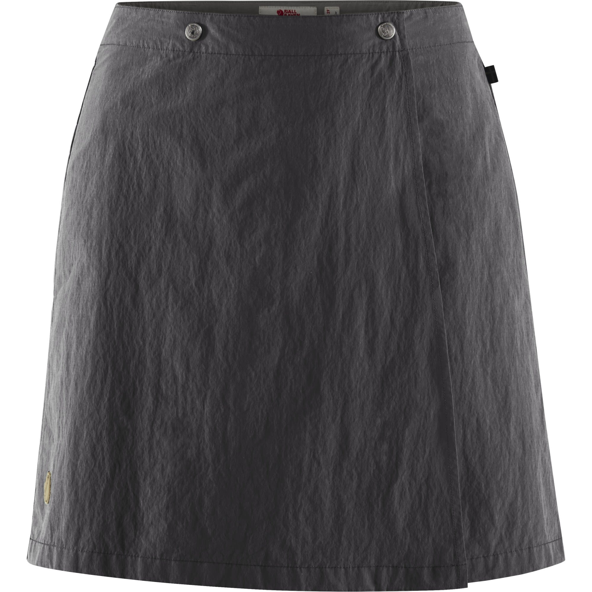 Fjllrven Travellers MT Skort Grau- Female Rcke- Grsse 36 - Farbe Dark Grey