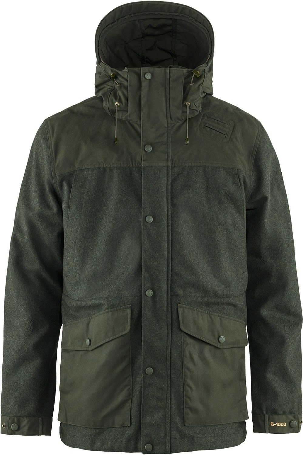 Fjllrven Vrmland Wool Jacket Grn- Male G-1000(R) Jacken- Grsse S - Farbe Deep Forest