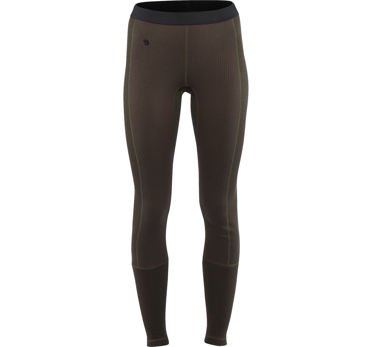 Fjllrven Vrmland Woolterry Long Johns Oliv- Female Merino Unterteile- Grsse XXS - Farbe Dark Olive