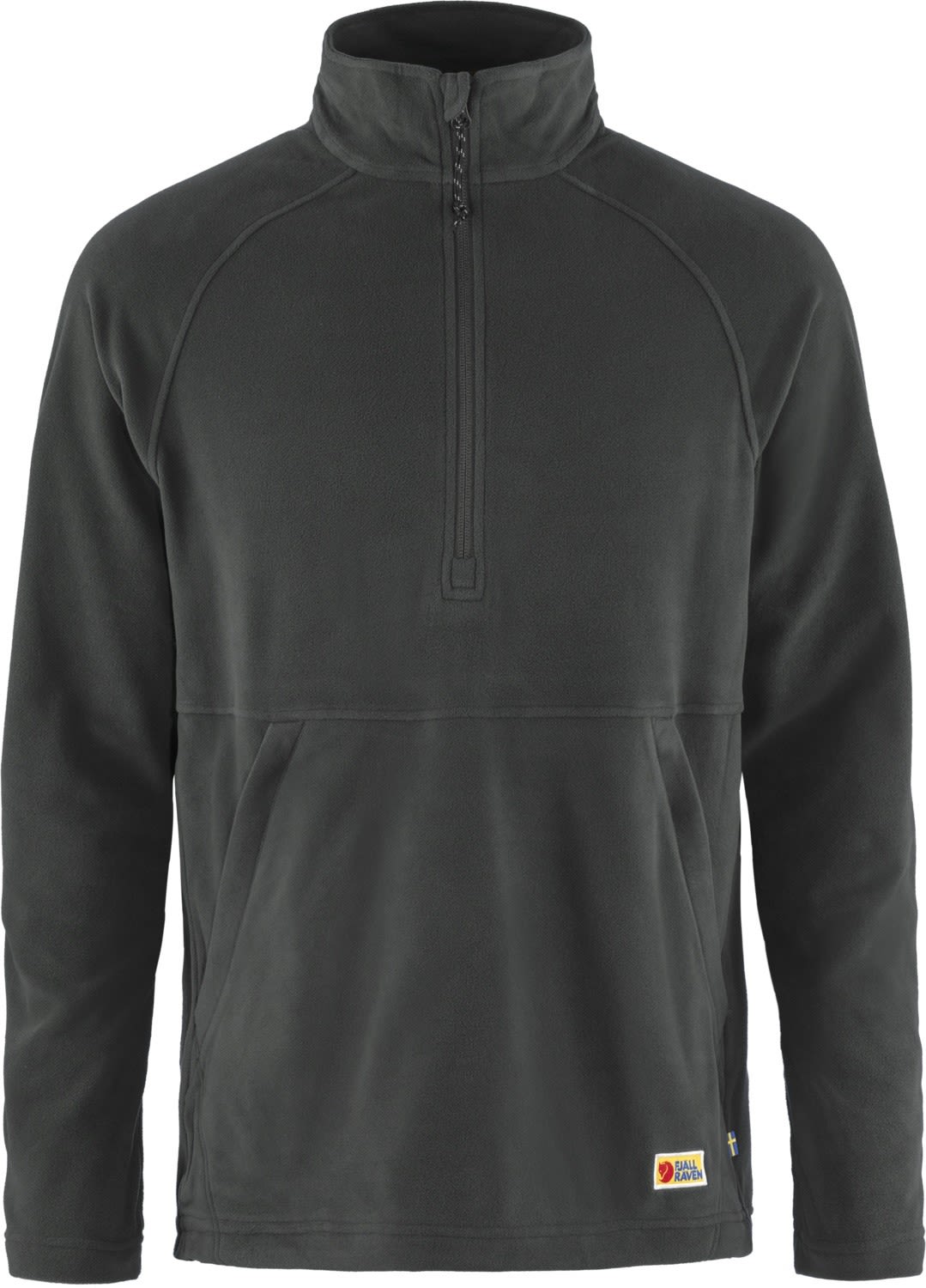 Fjllrven Vardag Lite Fleece Grau- Male Fleece- und Powerstretch-Pullover- Grsse S - Farbe Dark Grey