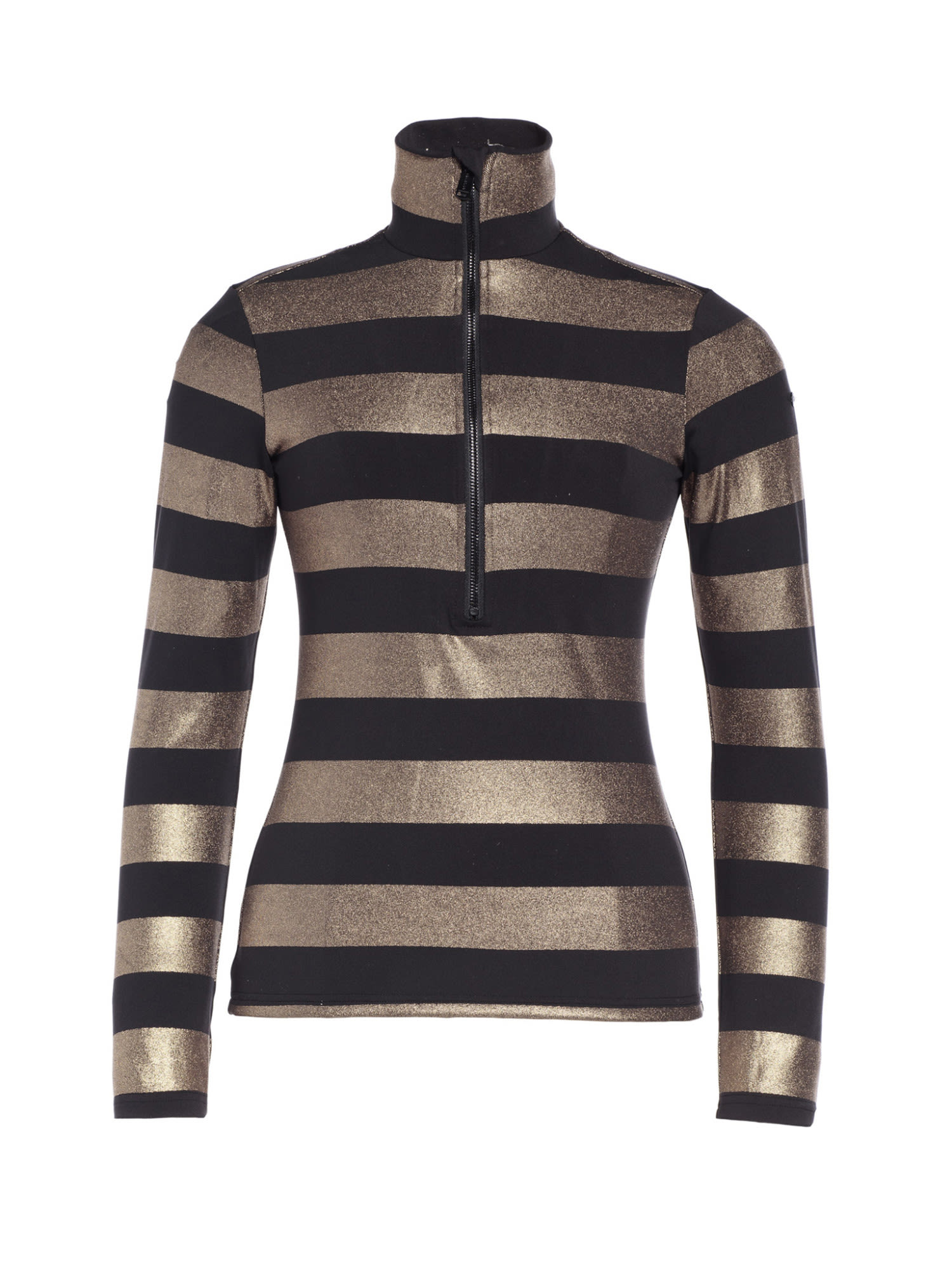 Goldbergh Queen Pully L-S Gestreift - Gelb - Schwarz- Female Pullover- Grsse XS - Farbe Black - Gold