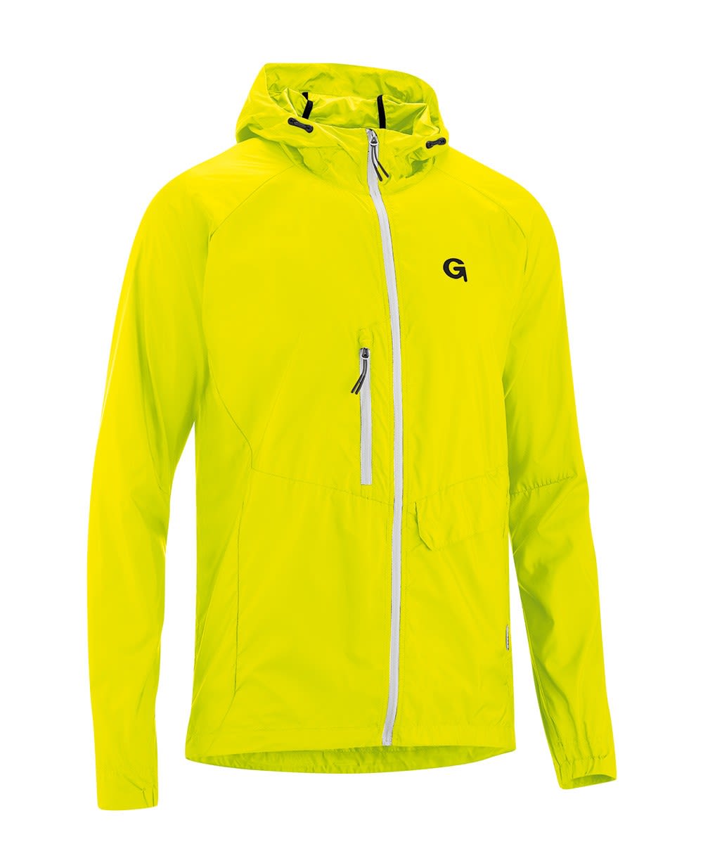 Gonso Tave Gelb- Male Anoraks- Grsse S - Farbe Safety Yellow