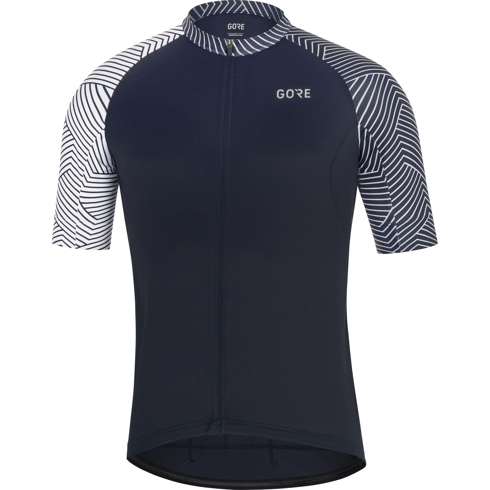 Gore C5 Jersey Blau- Male Kurzarm-Shirts- Grsse M - Farbe Orbit Blue - White