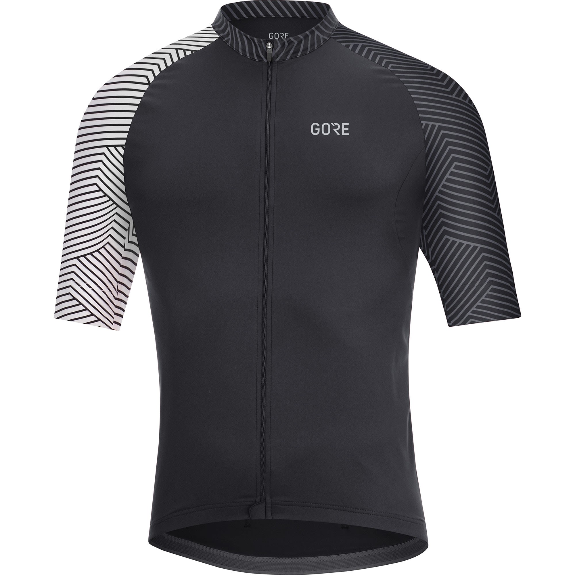 Gore C5 Jersey Schwarz- Male Kurzarm-Shirts- Grsse M - Farbe Black - White unter Gore Wear