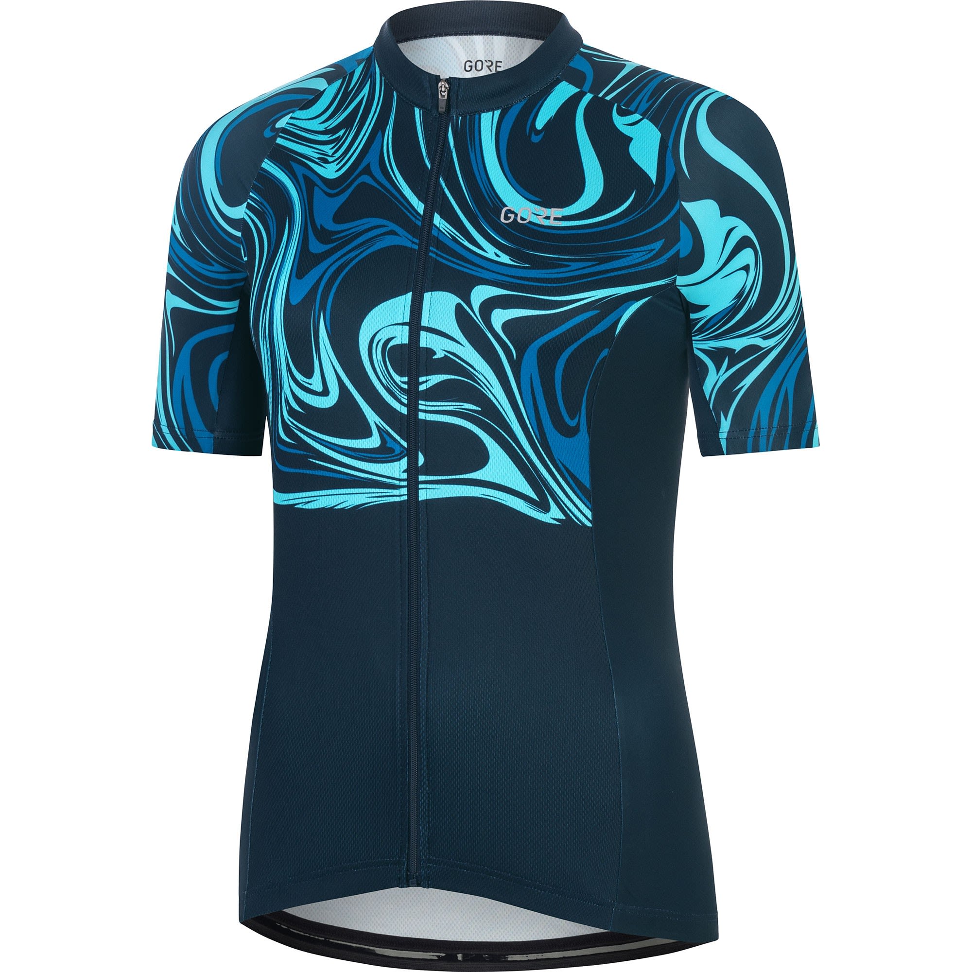 Gore Paint Jersey Blau- Female Kurzarm-Shirts- Grsse 38 - Farbe Orbit Blue - Sphere Blue unter Gore Wear