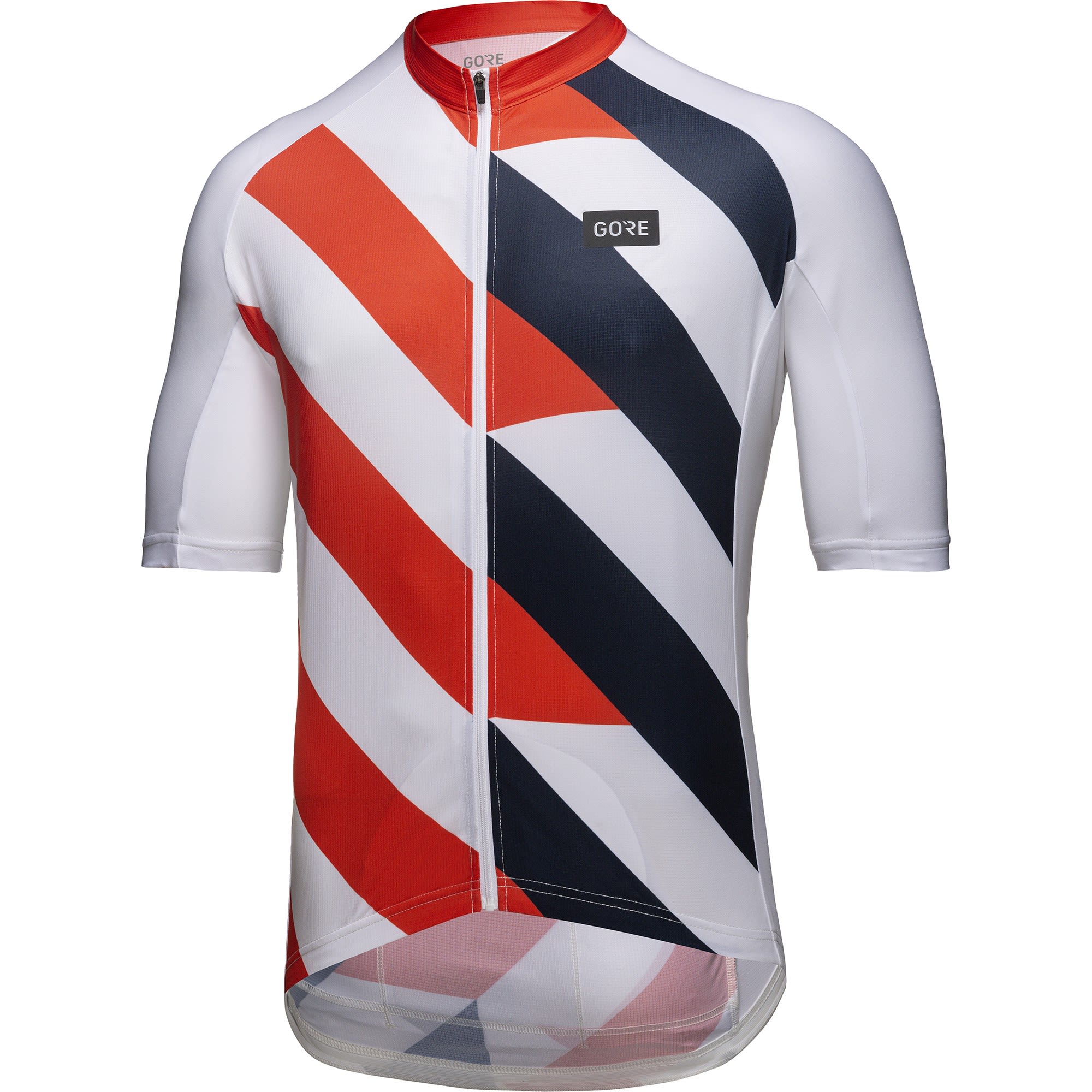 Gore Signal Jersey Orange- Male Kurzarm-Shirts- Grsse S - Farbe White - Fireball unter Gore Wear