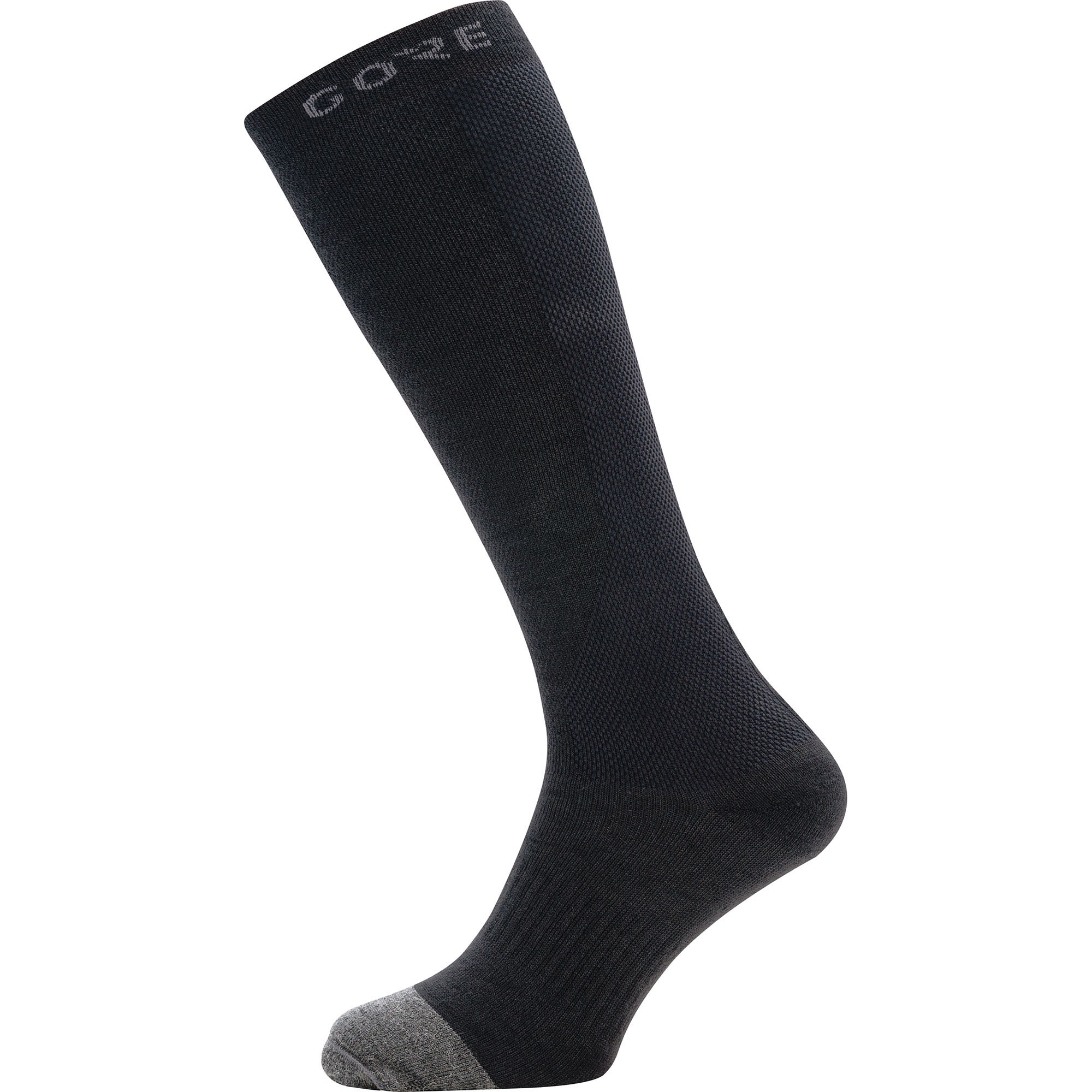 Gore Thermo Long Socks Schwarz- Merino Laufsocken- Grsse EU 35-37 - Farbe Black - Graphite Grey unter Gore Wear