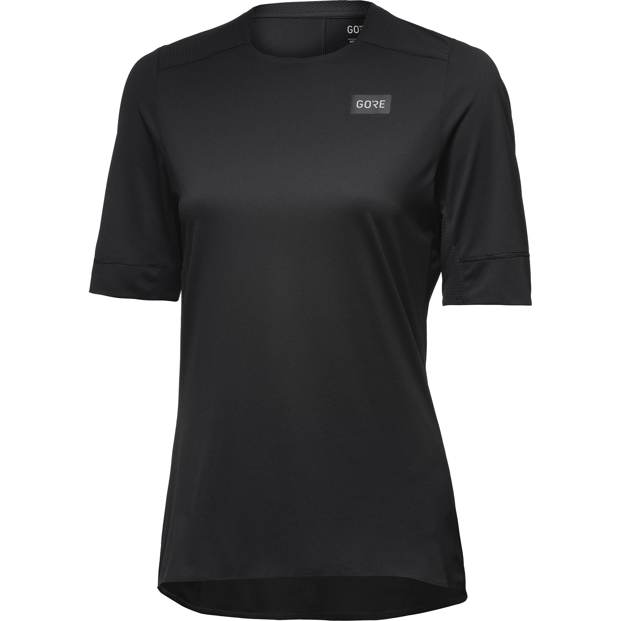 Gore Trailkpr Tech Jersey Schwarz- Female Kurzarm-Shirts- Grsse 34 - Farbe Black