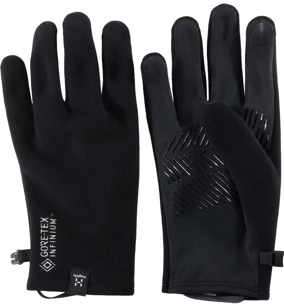 Haglfs BOW Glove Schwarz- Gore-Tex(R) Fingerhandschuhe- Grsse 6 - Farbe True Black