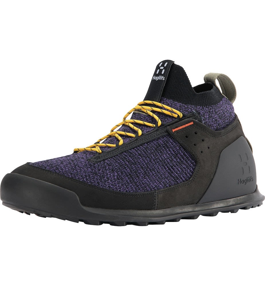 Haglfs Duality AT3 Blau - Schwarz- Male Hiking- und Approachschuhe- Grsse EU 40 2-3 - Farbe True Black - Purple Rain