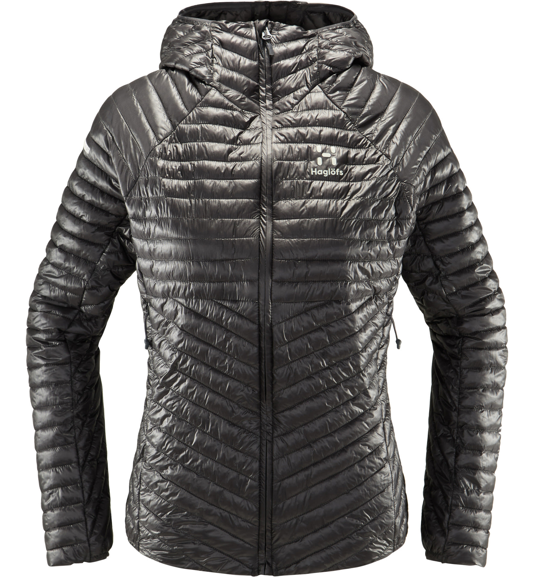 Haglfs L-i-m Mimic Hood Schwarz- Female Daunen Anoraks- Grsse S - Farbe Magnetite