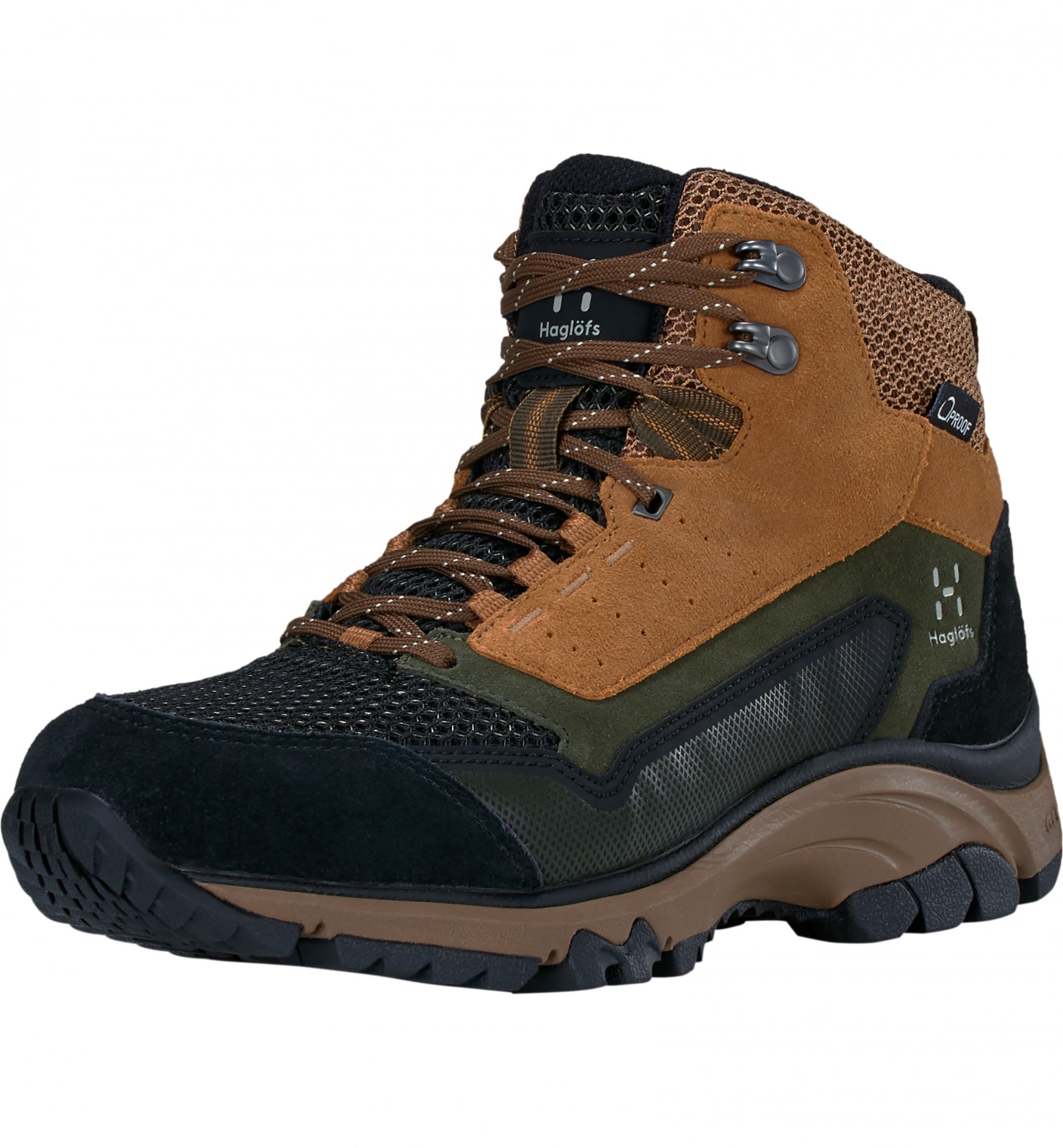 Haglfs Skuta Mid Proof ECO Braun - Schwarz- Female Wander- und Trekkingstiefel- Grsse EU 36 2-3 - Farbe Oak - Deep Woods unter Hagloefs